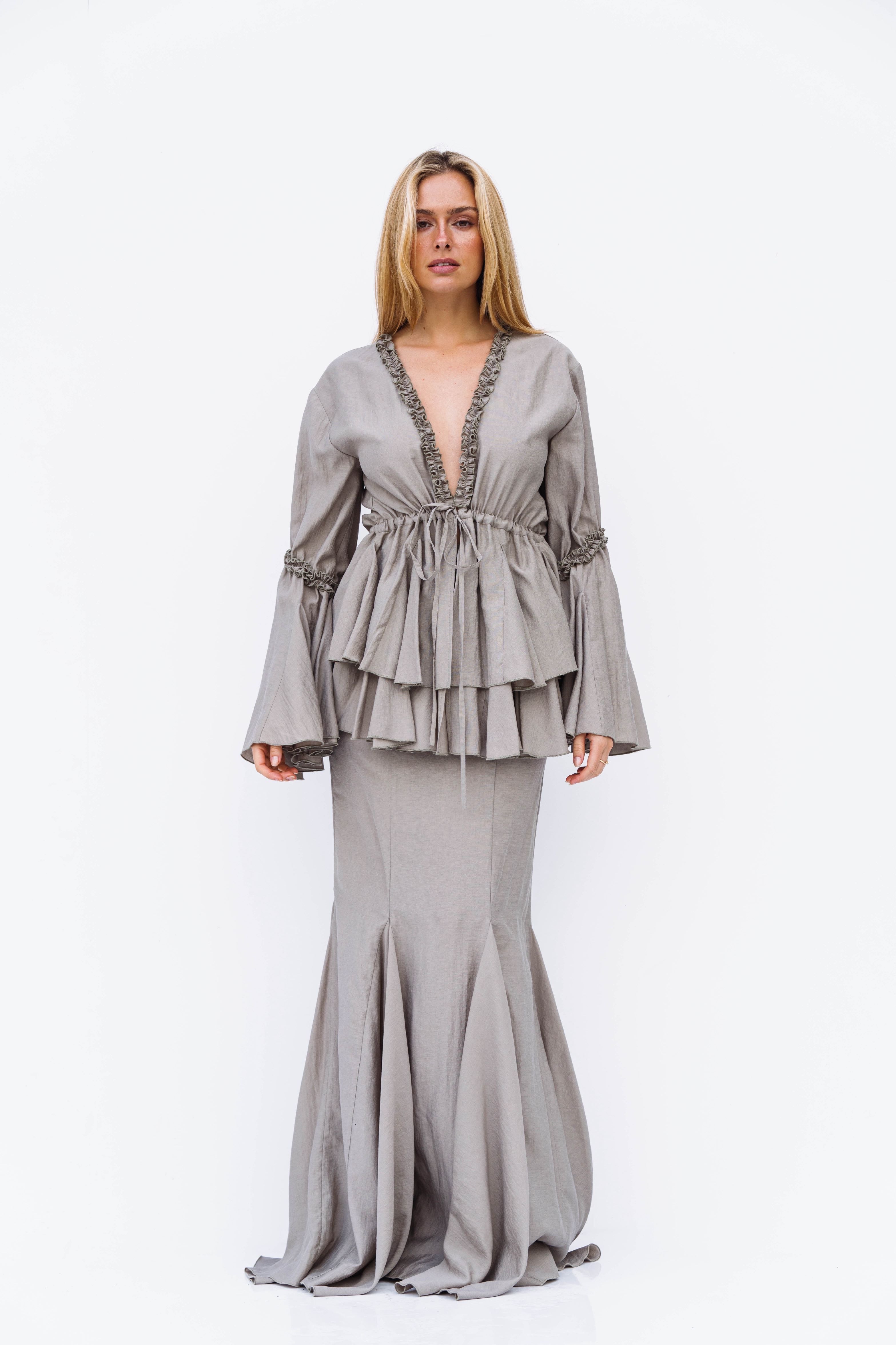 Muse Blouse Grey