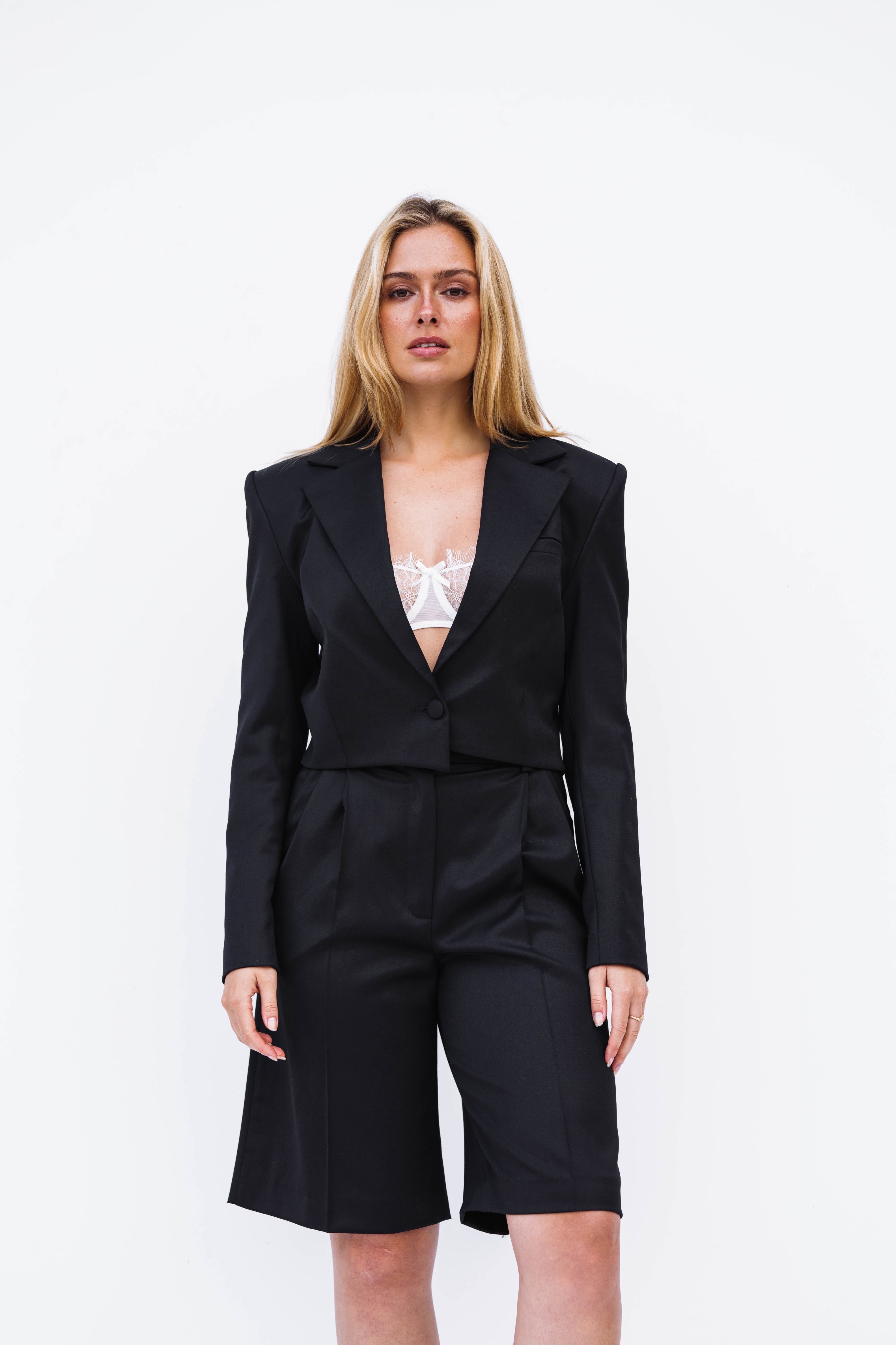 Lumen Blazer Black