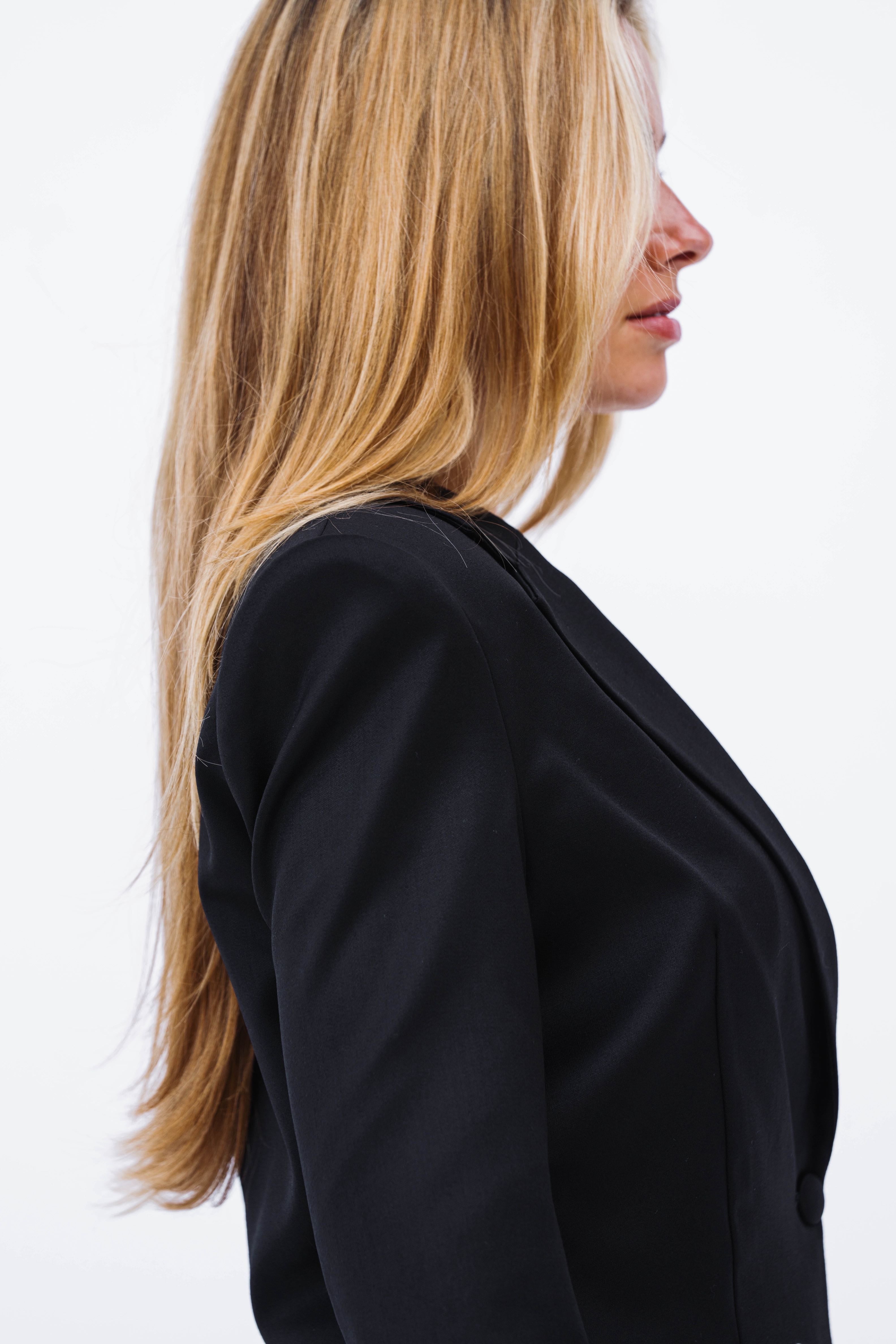 Lumen Blazer Black