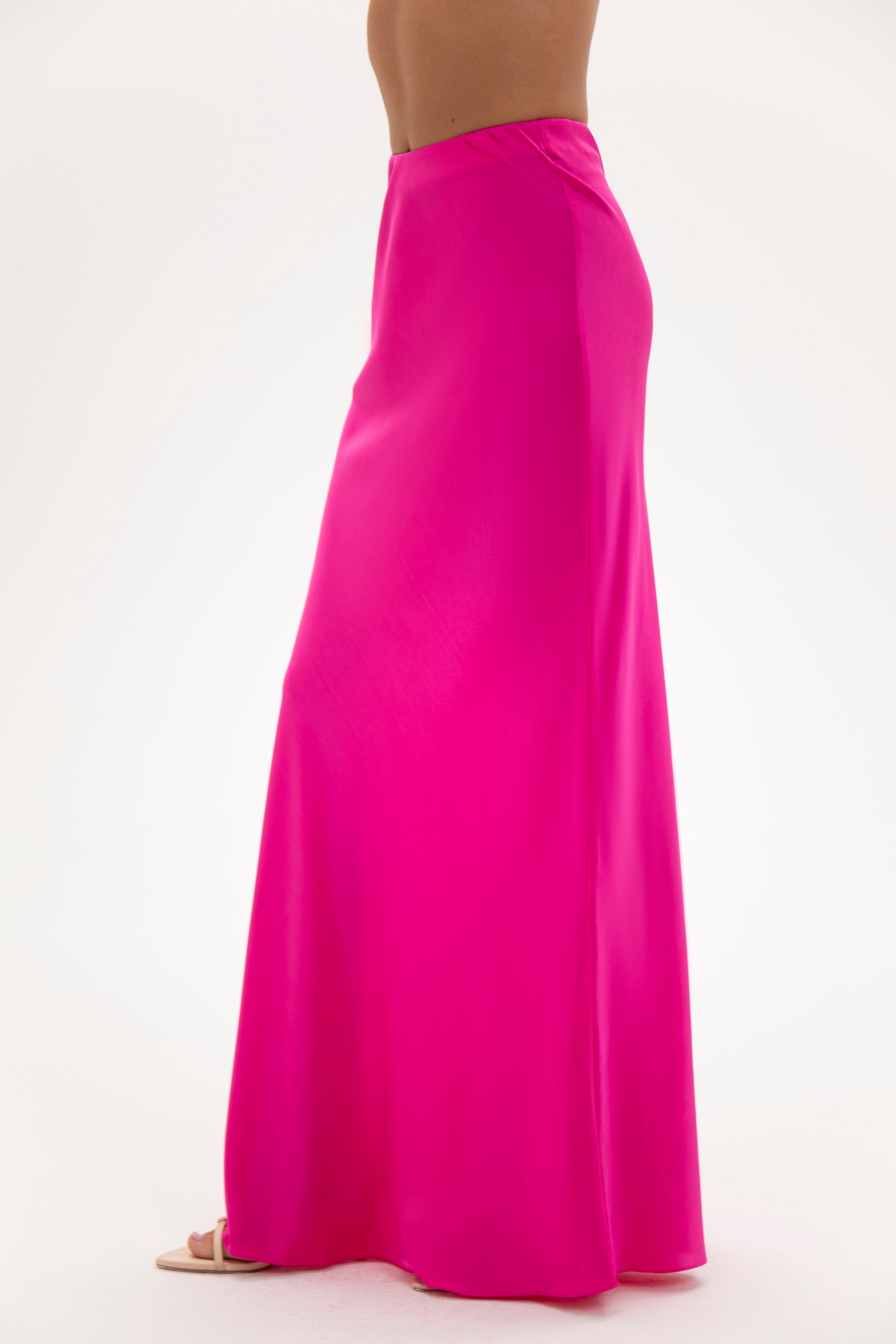 Noelle Skirt Fuchsia