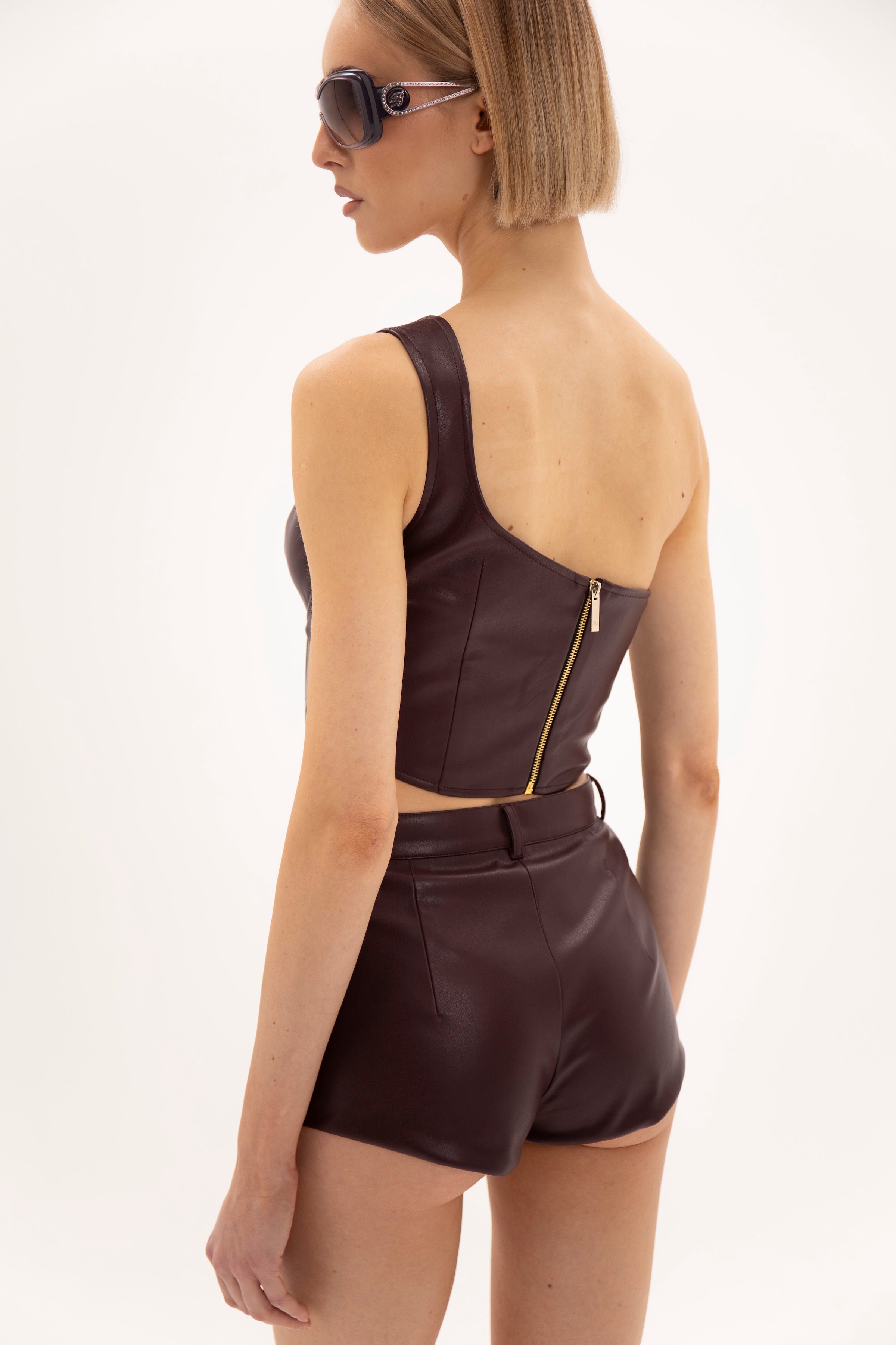 Bare Form Corset Burgundy