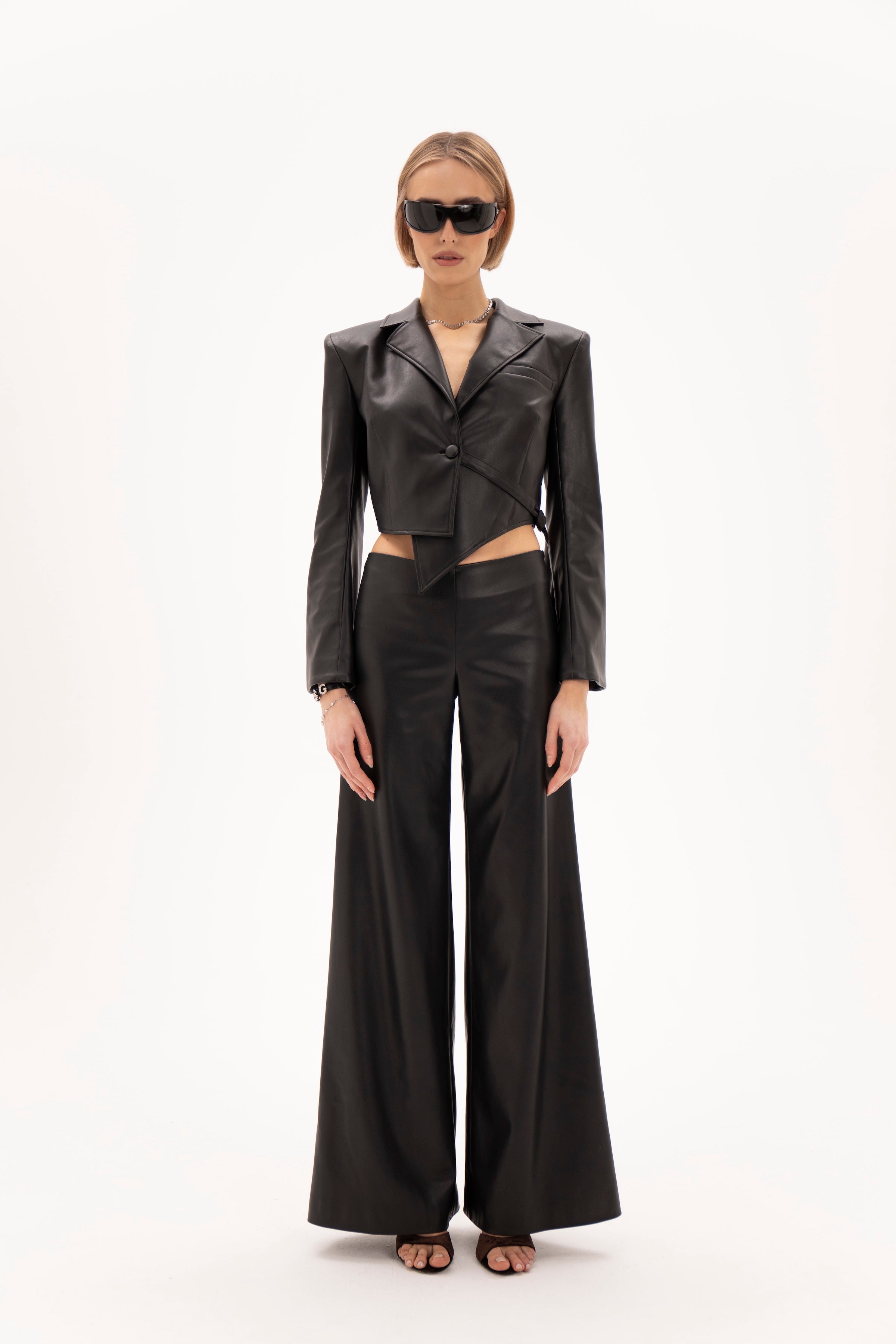 Low Line Trousers Black