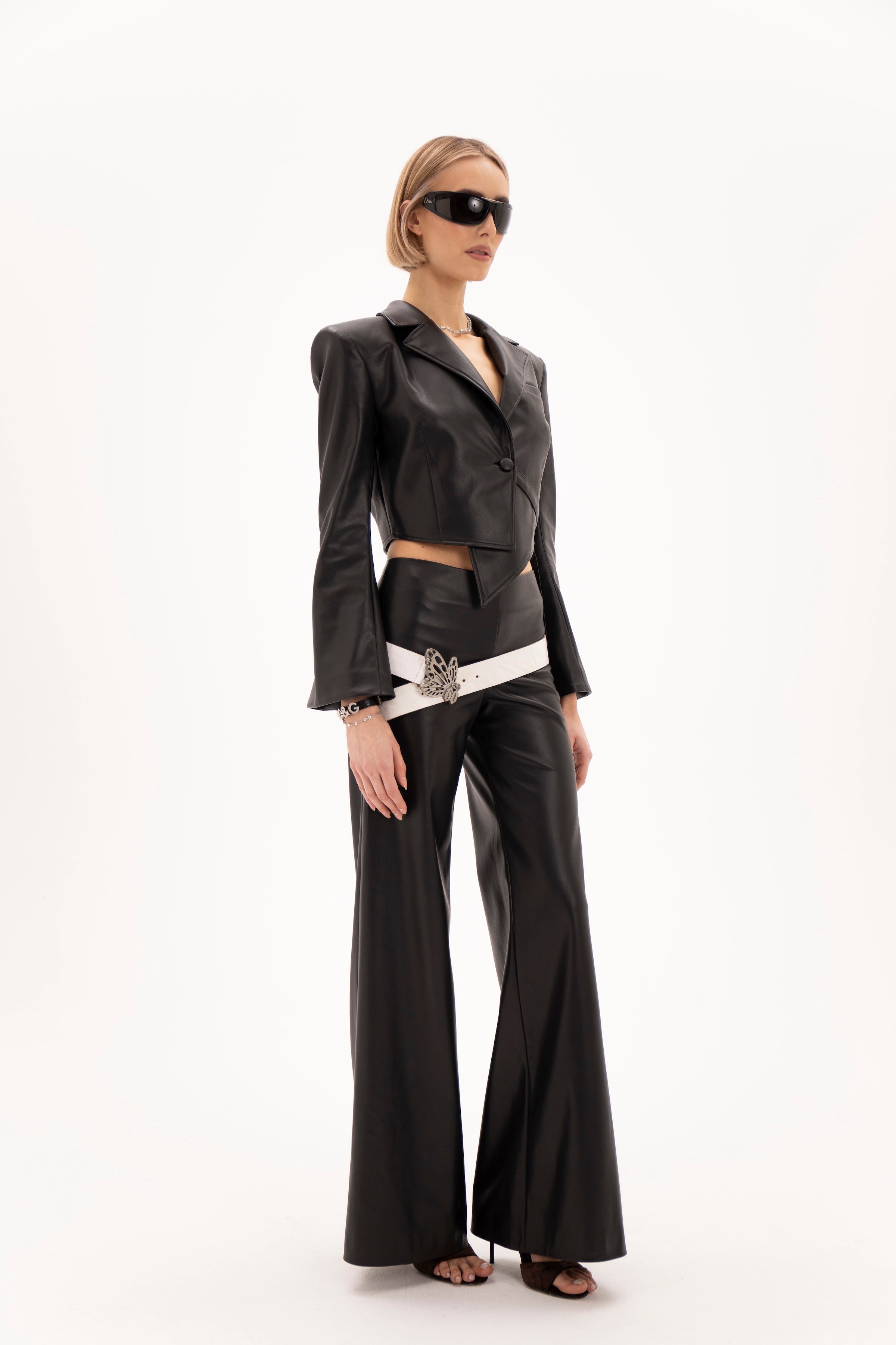 Low Line Trousers Black