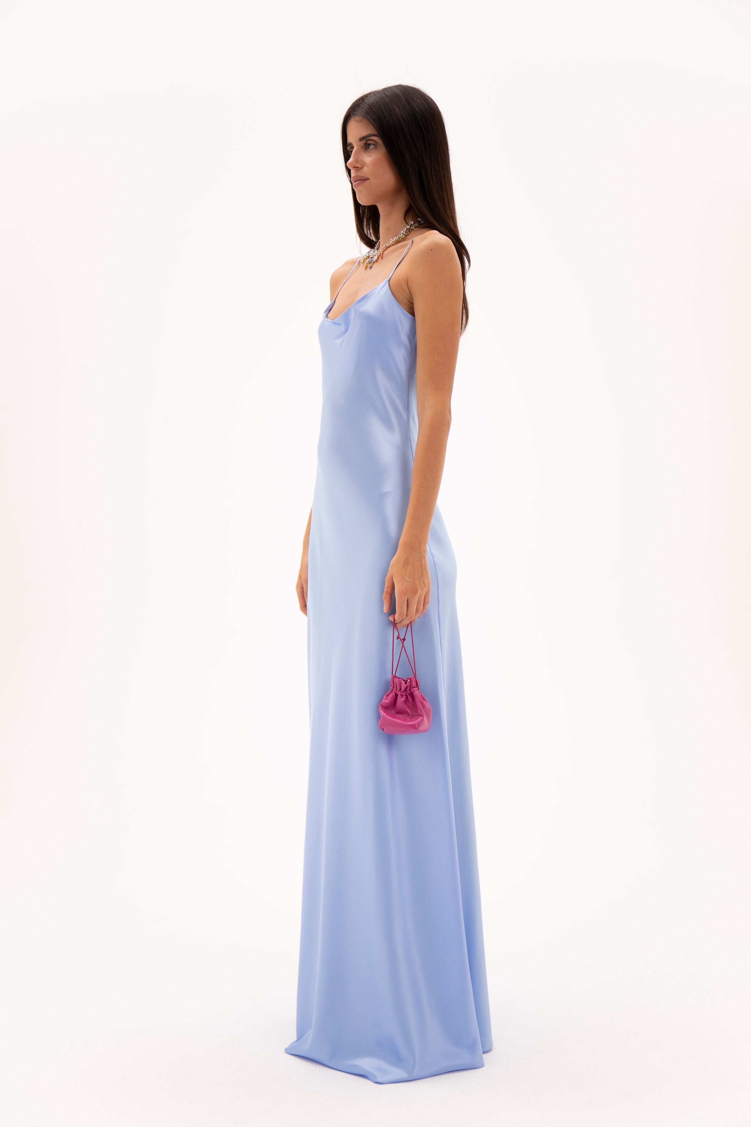Second Skin Dress Icy Blue