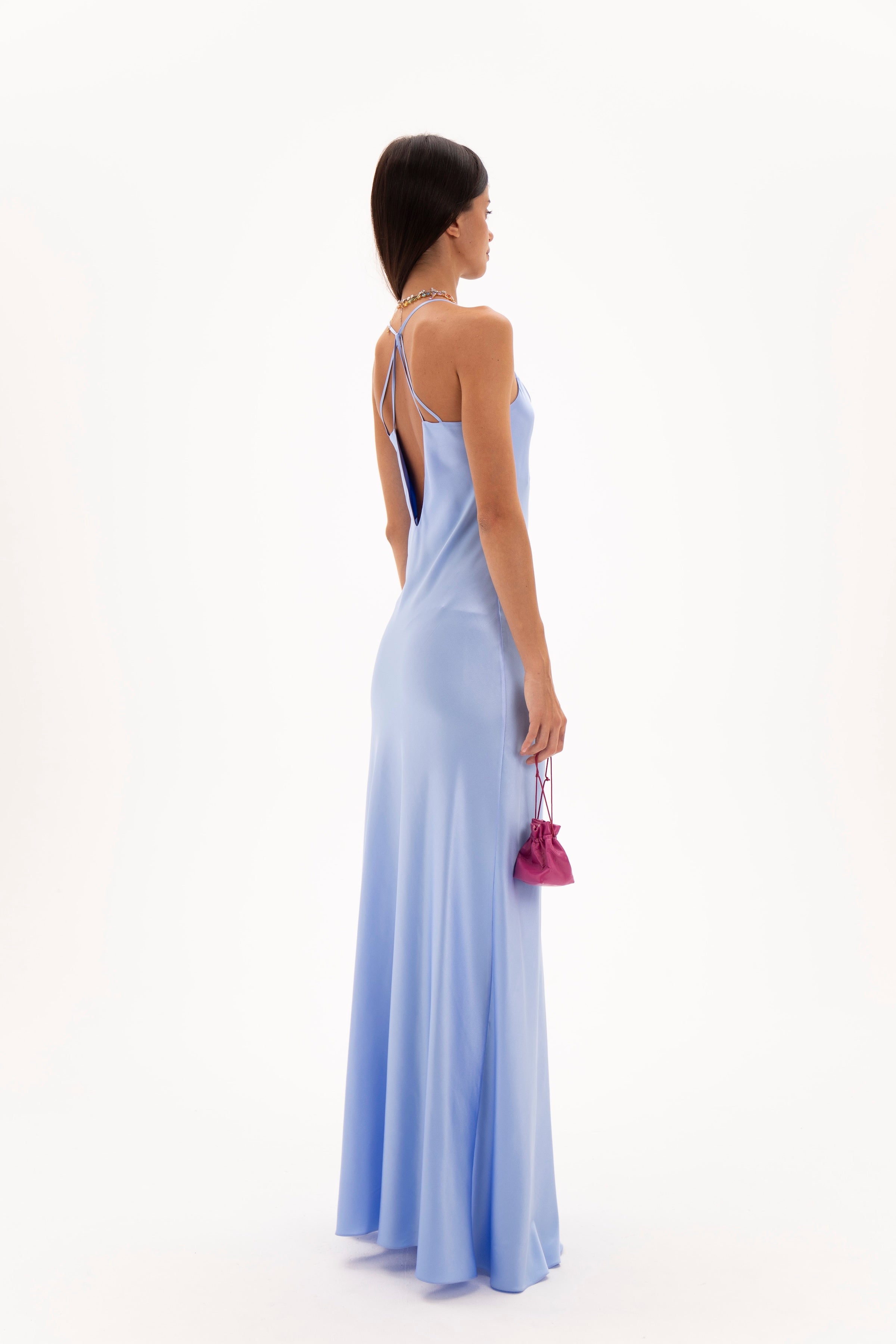 Second Skin Dress Icy Blue