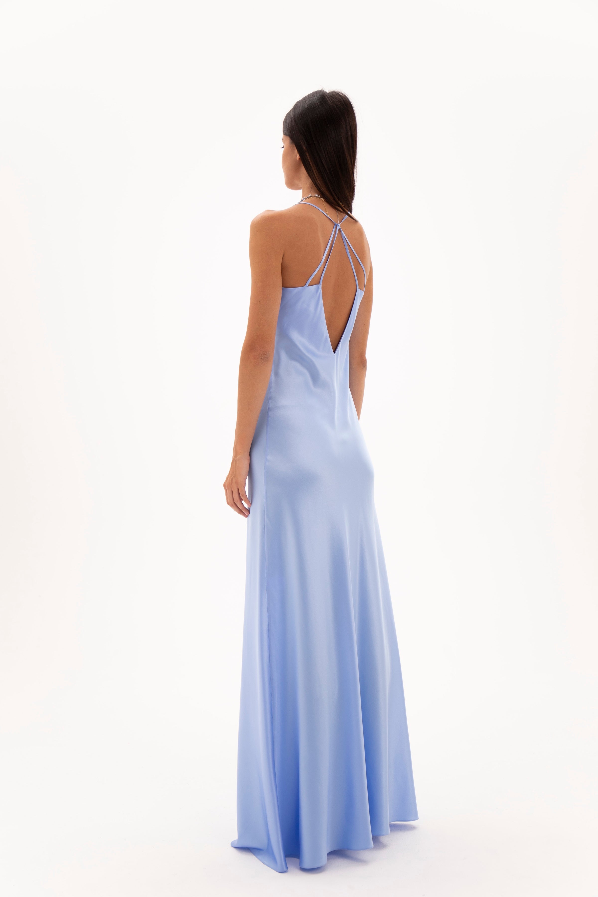 Second Skin Dress Icy Blue