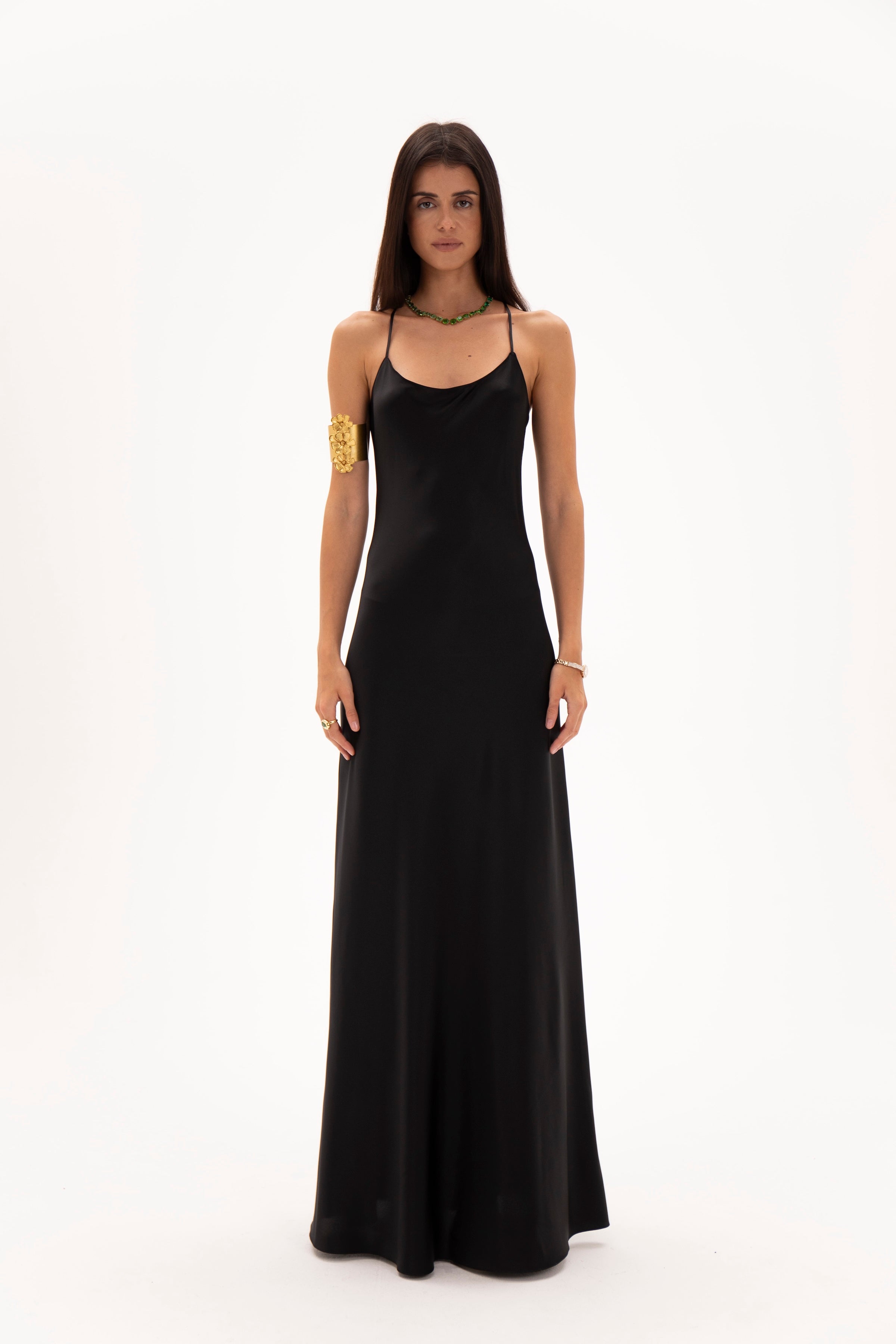 Second Skin Dress Deep Black