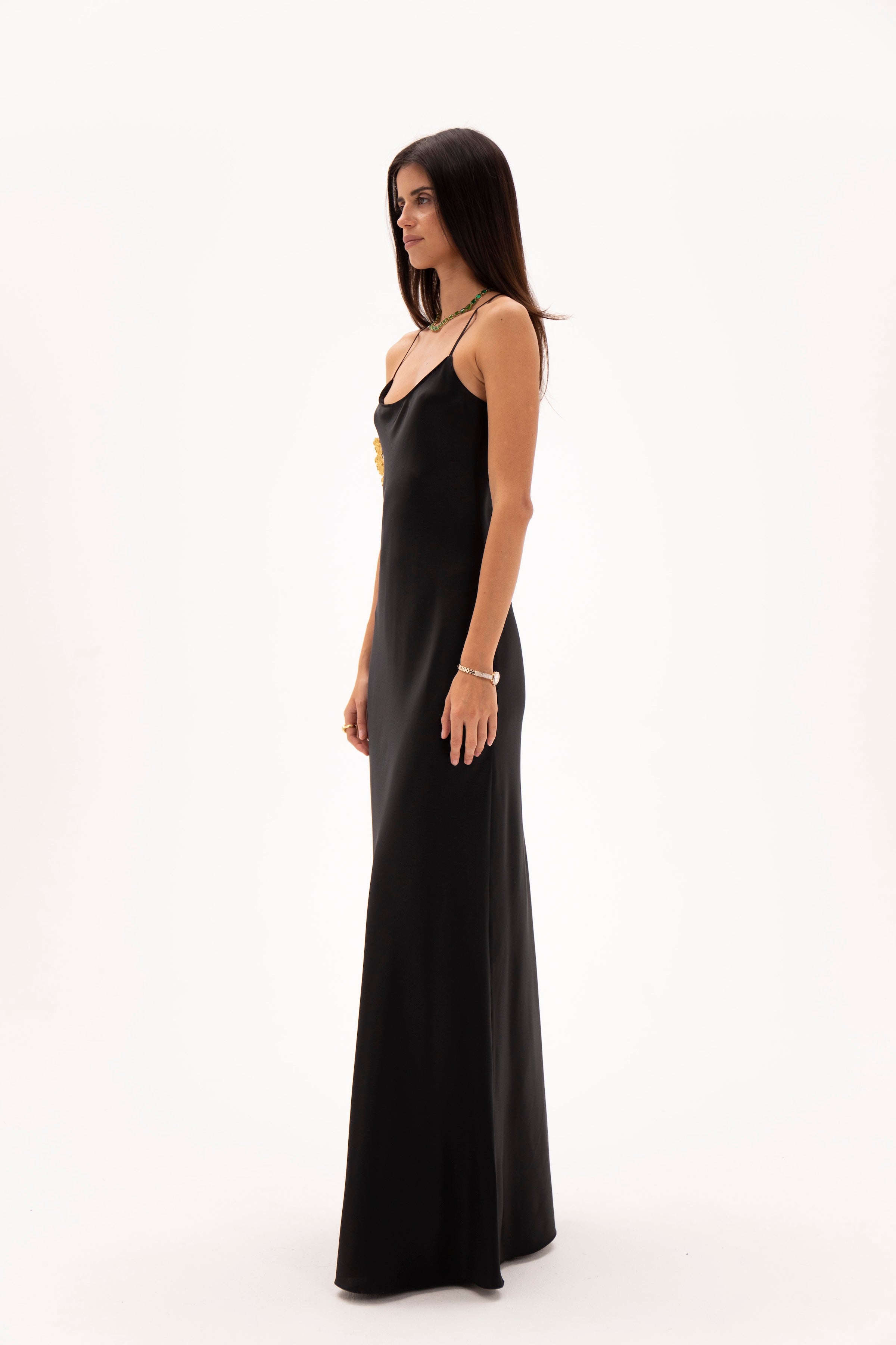 Second Skin Dress Deep Black