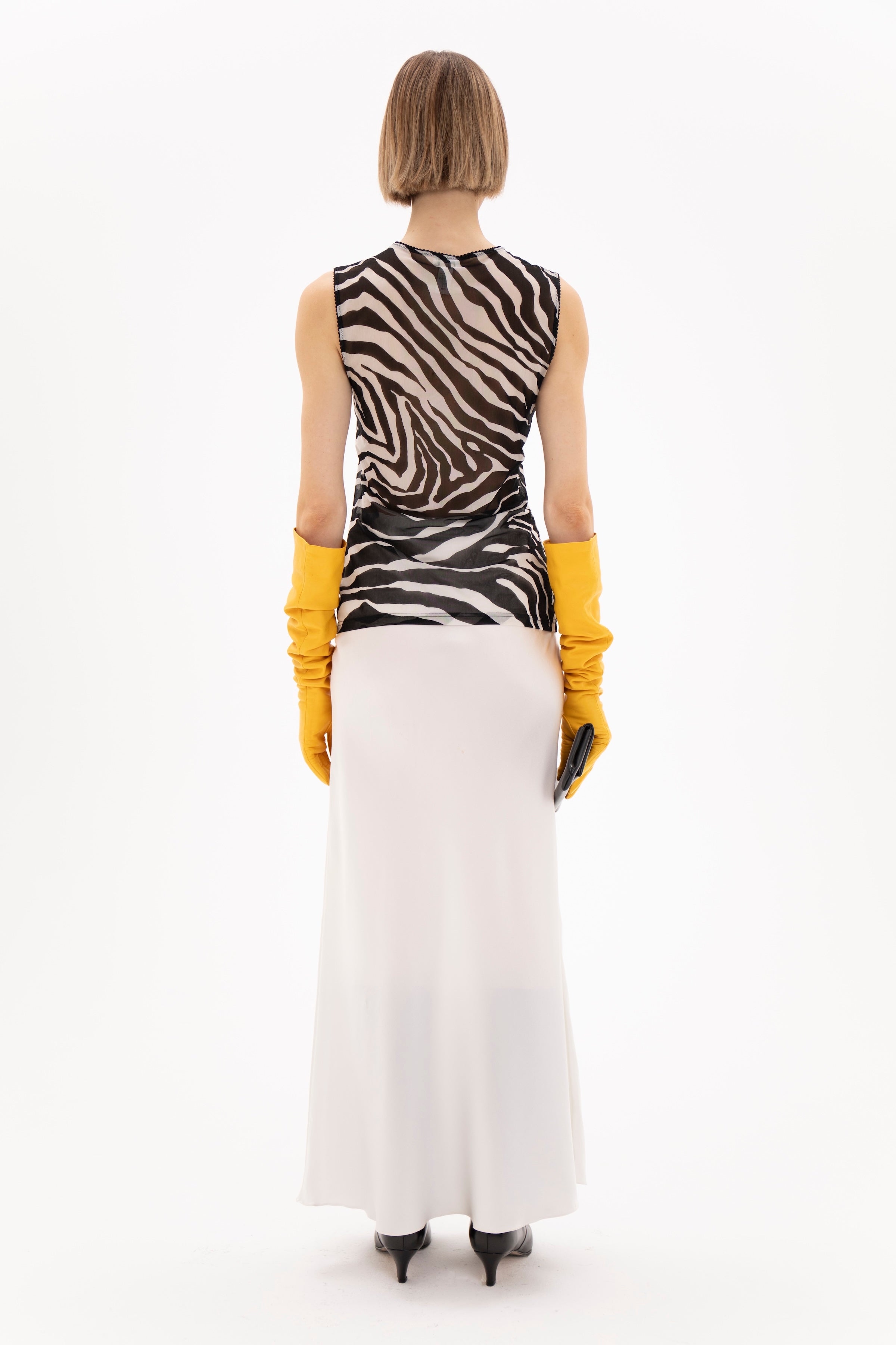 Noelle Skirt White