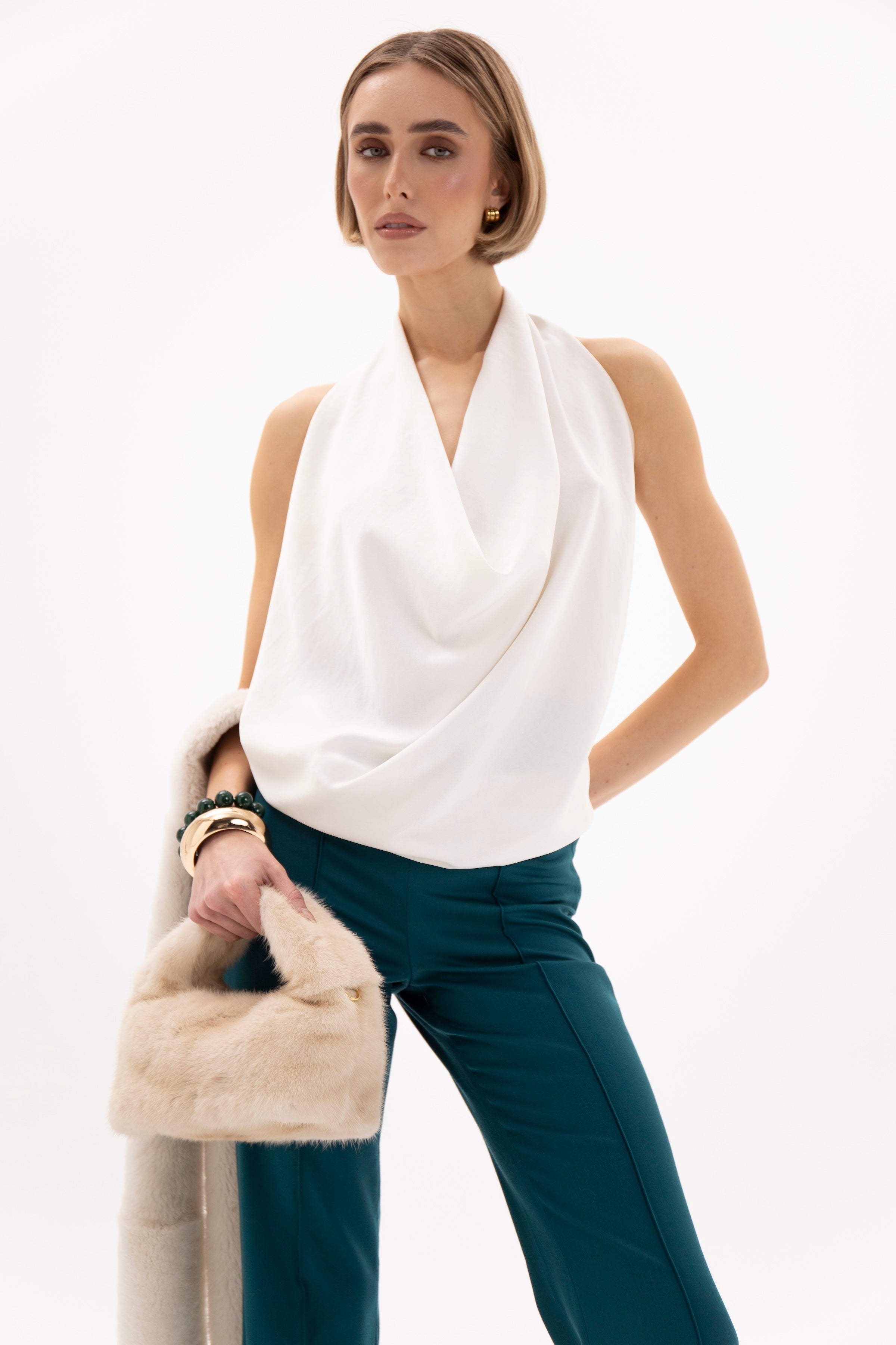 Marcella Trousers Green