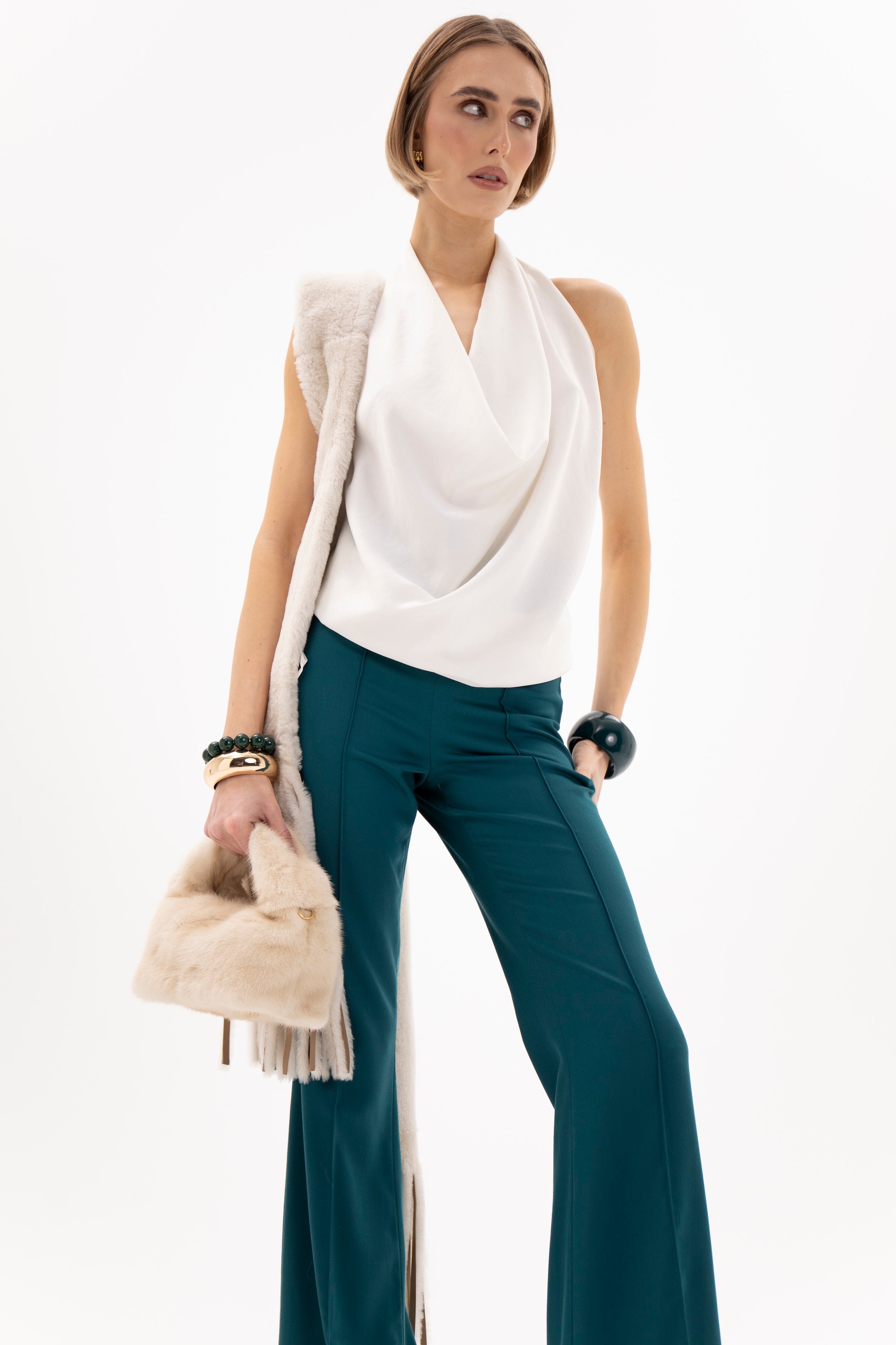 Marcella Trousers Green