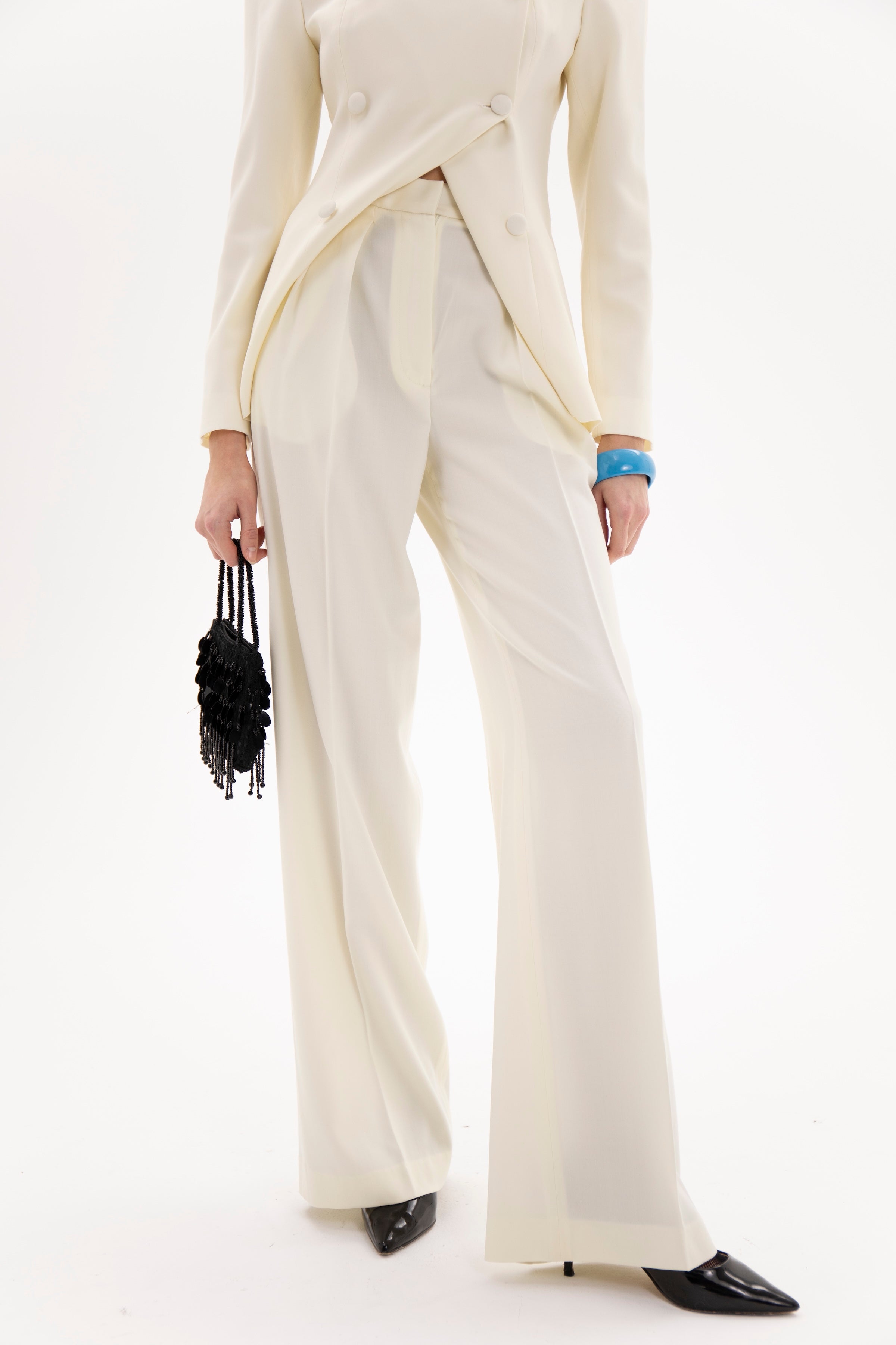 Livia Trousers White