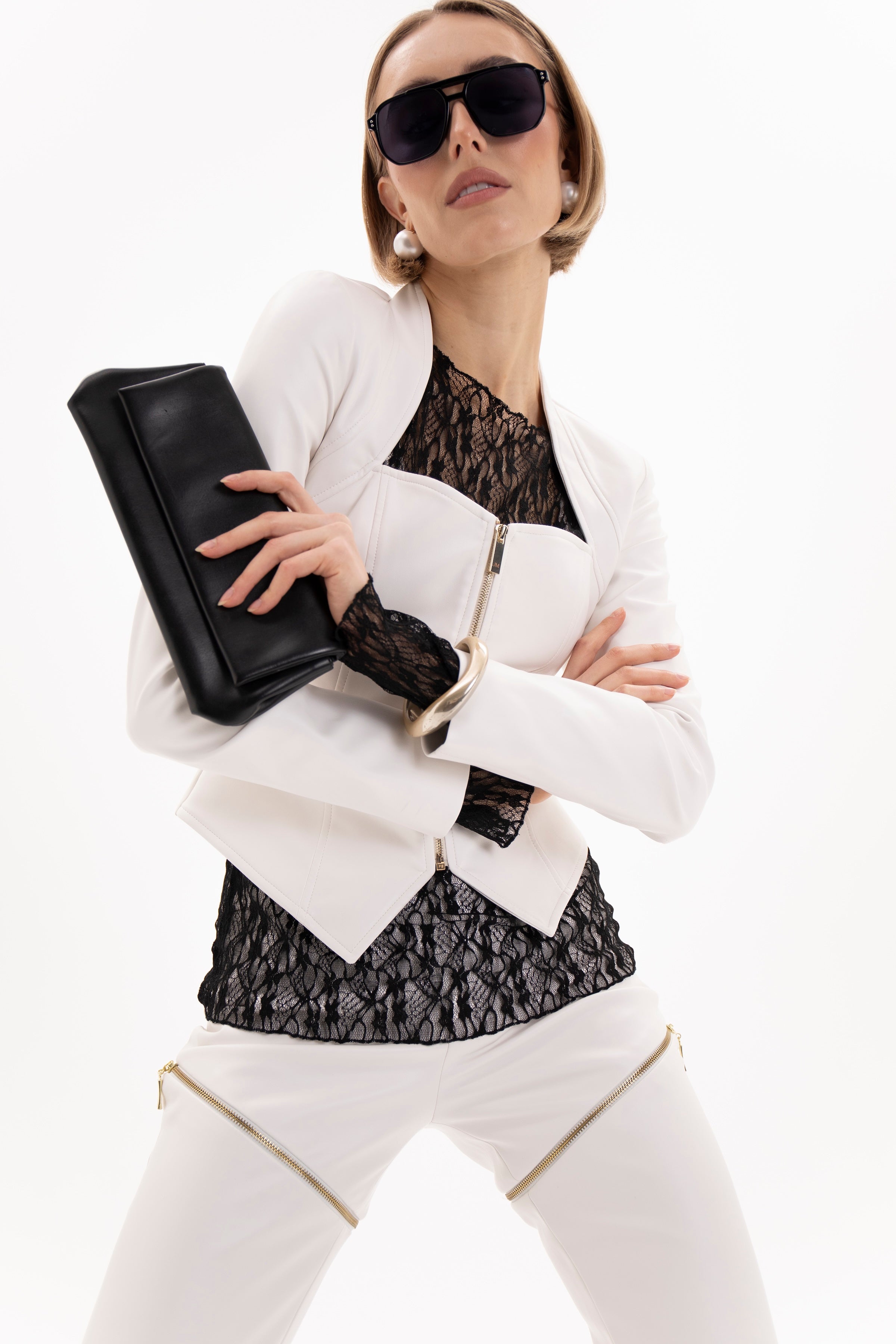 Ardent Blazer White