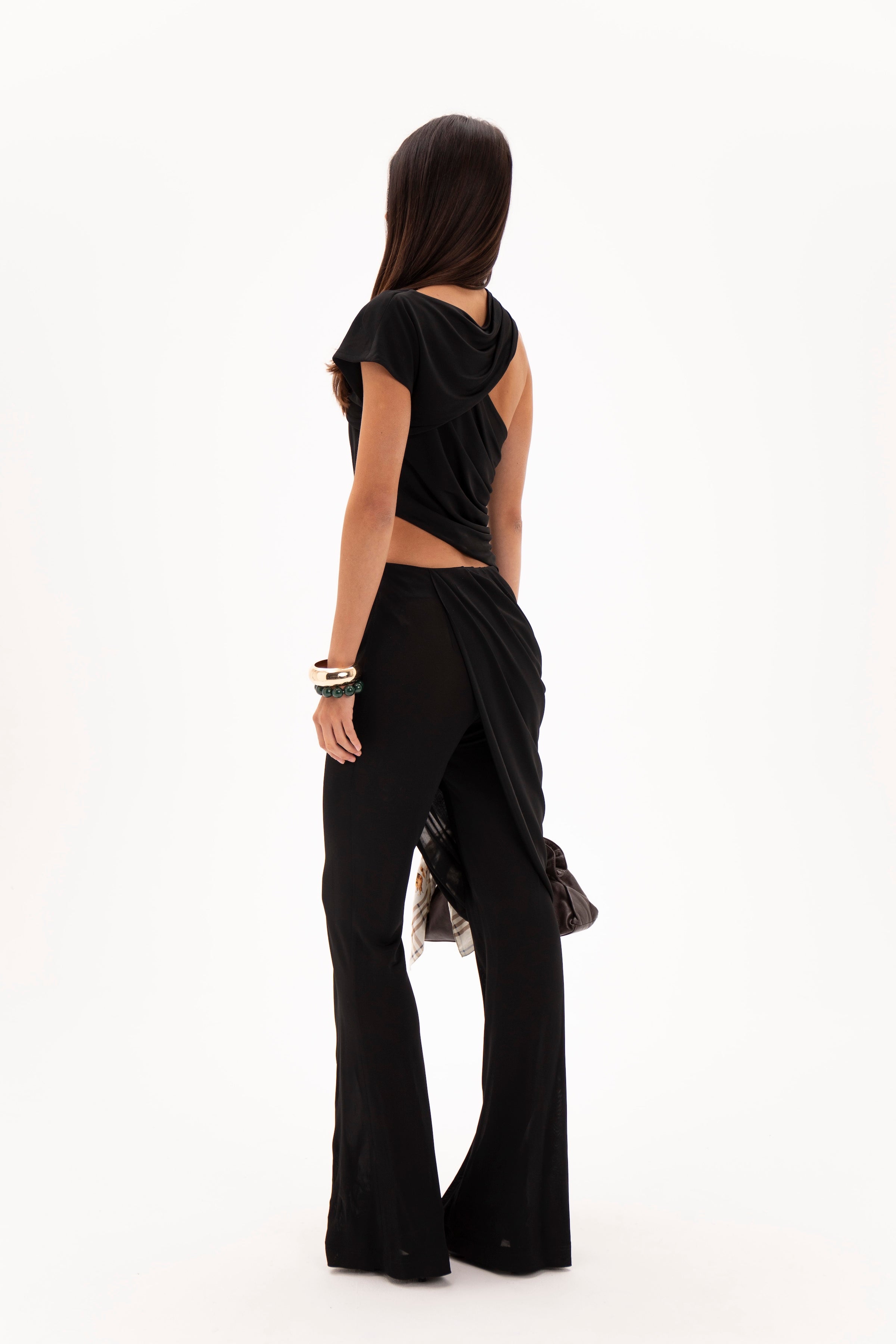 Draped Line Trousers