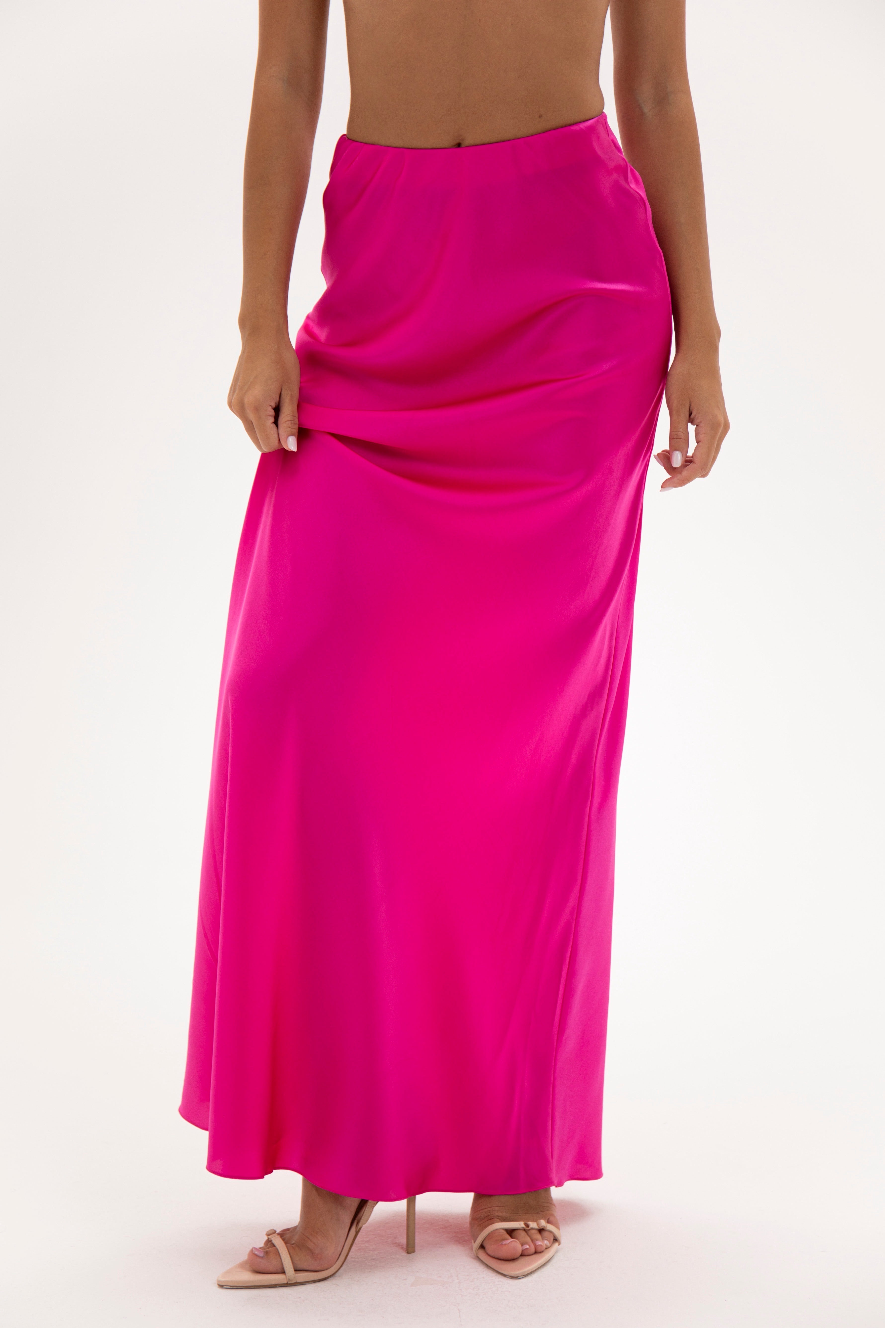 Noelle Skirt Fuchsia