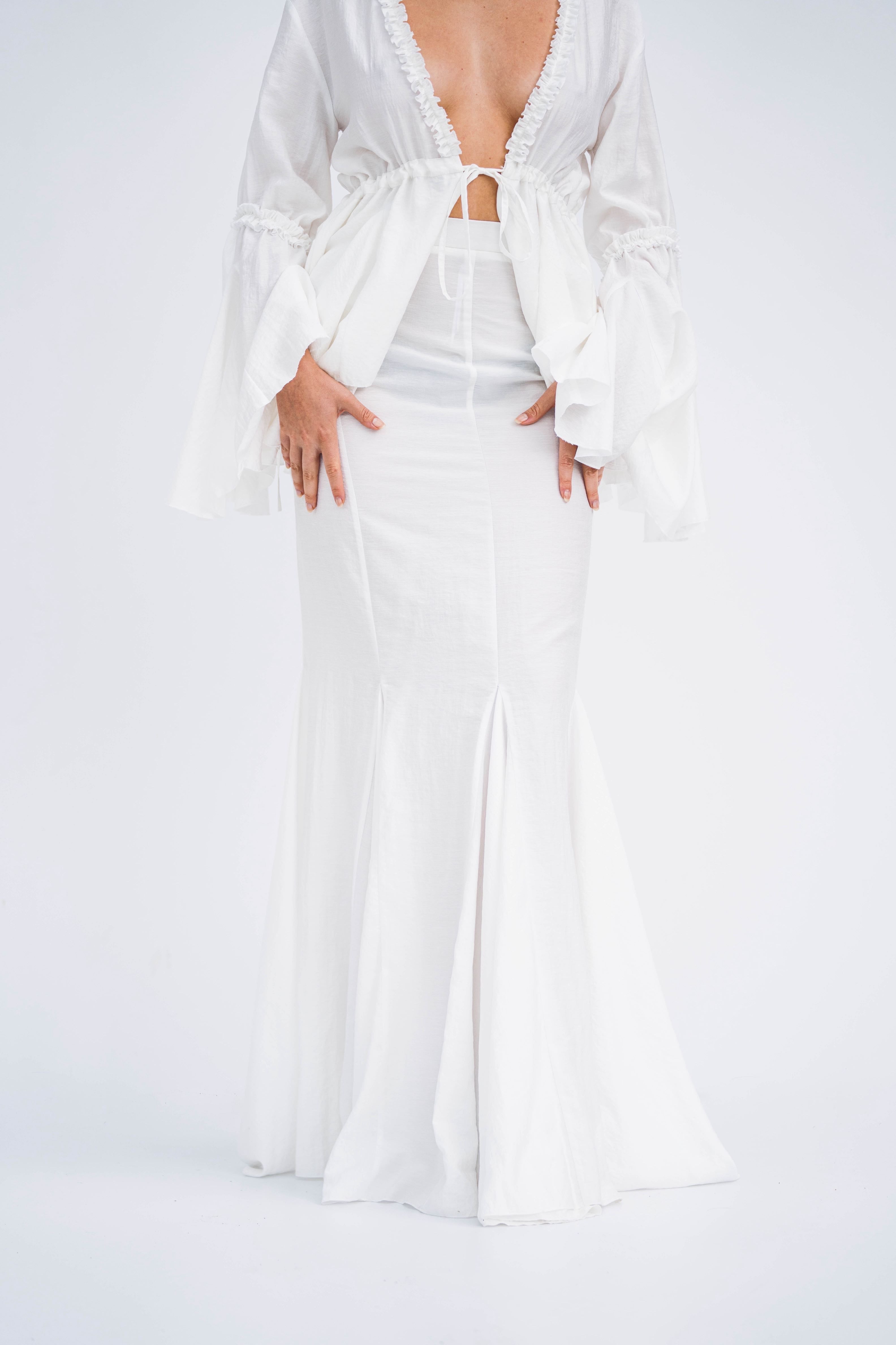 Muse Skirt White
