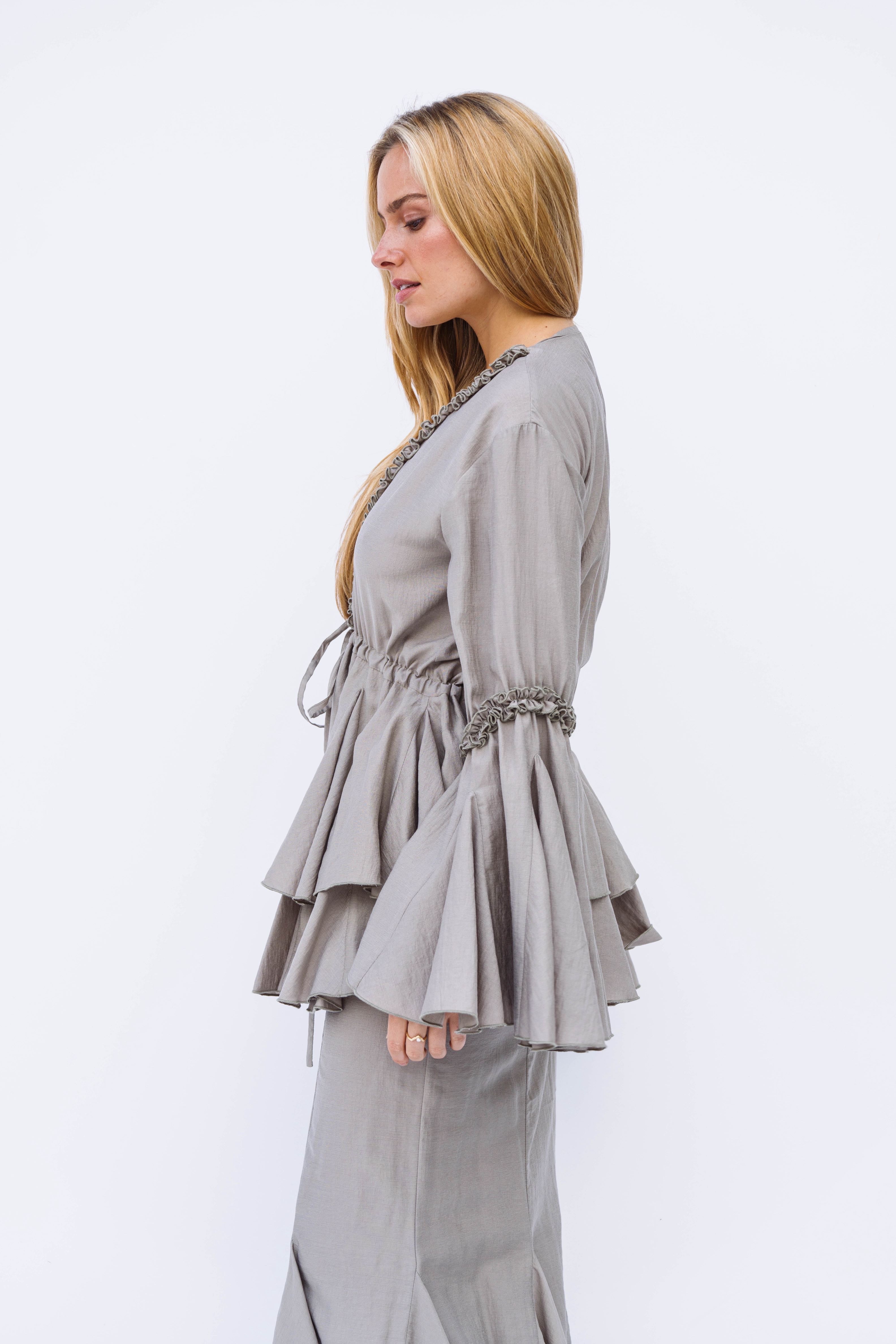 Muse Blouse Grey