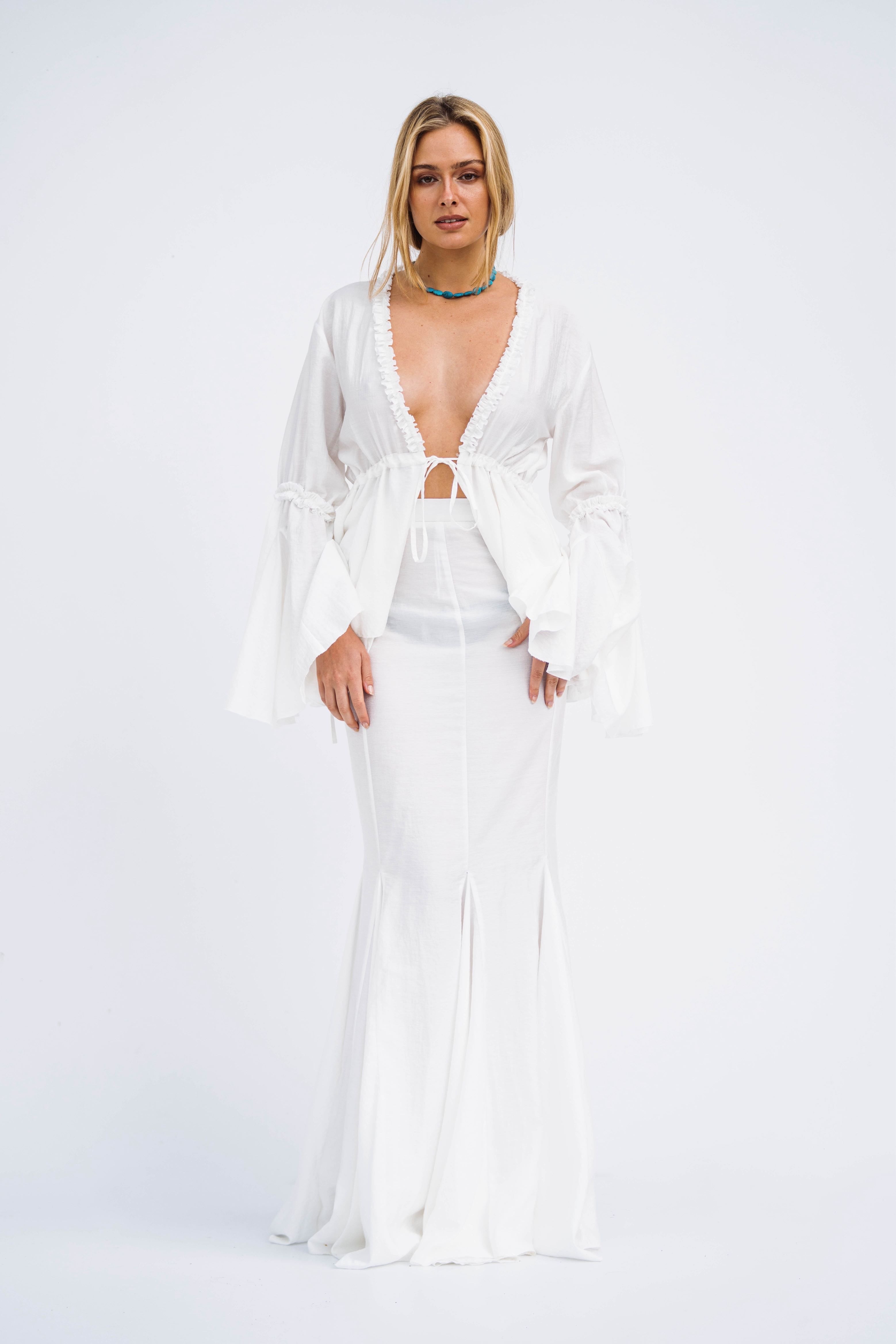 Muse Skirt White
