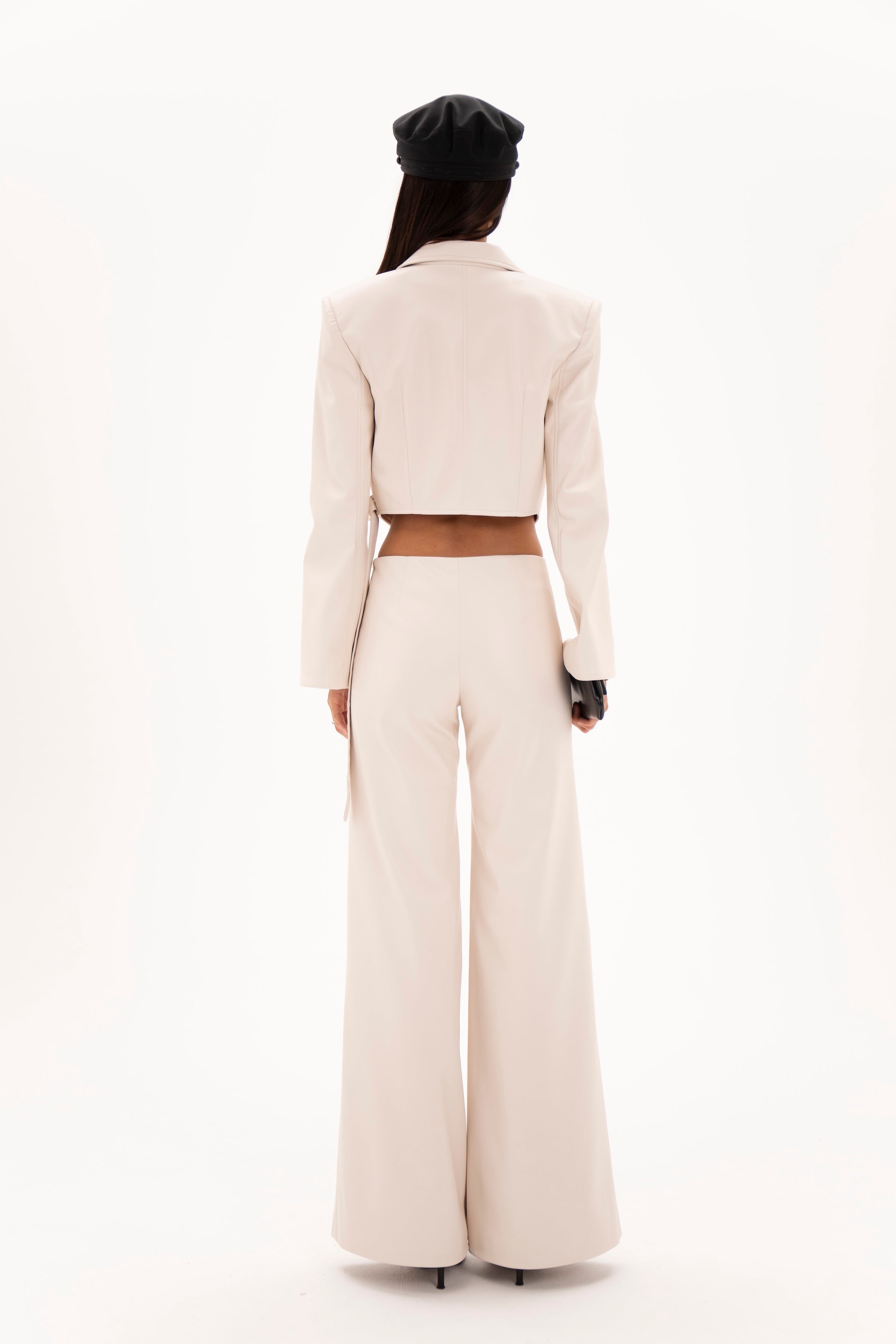 Low Line Trousers White