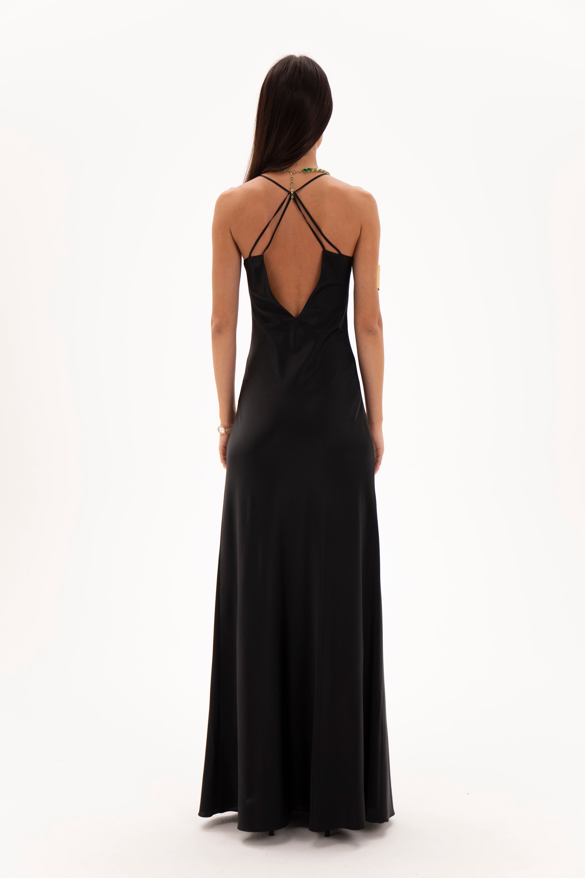 Second Skin Dress Deep Black