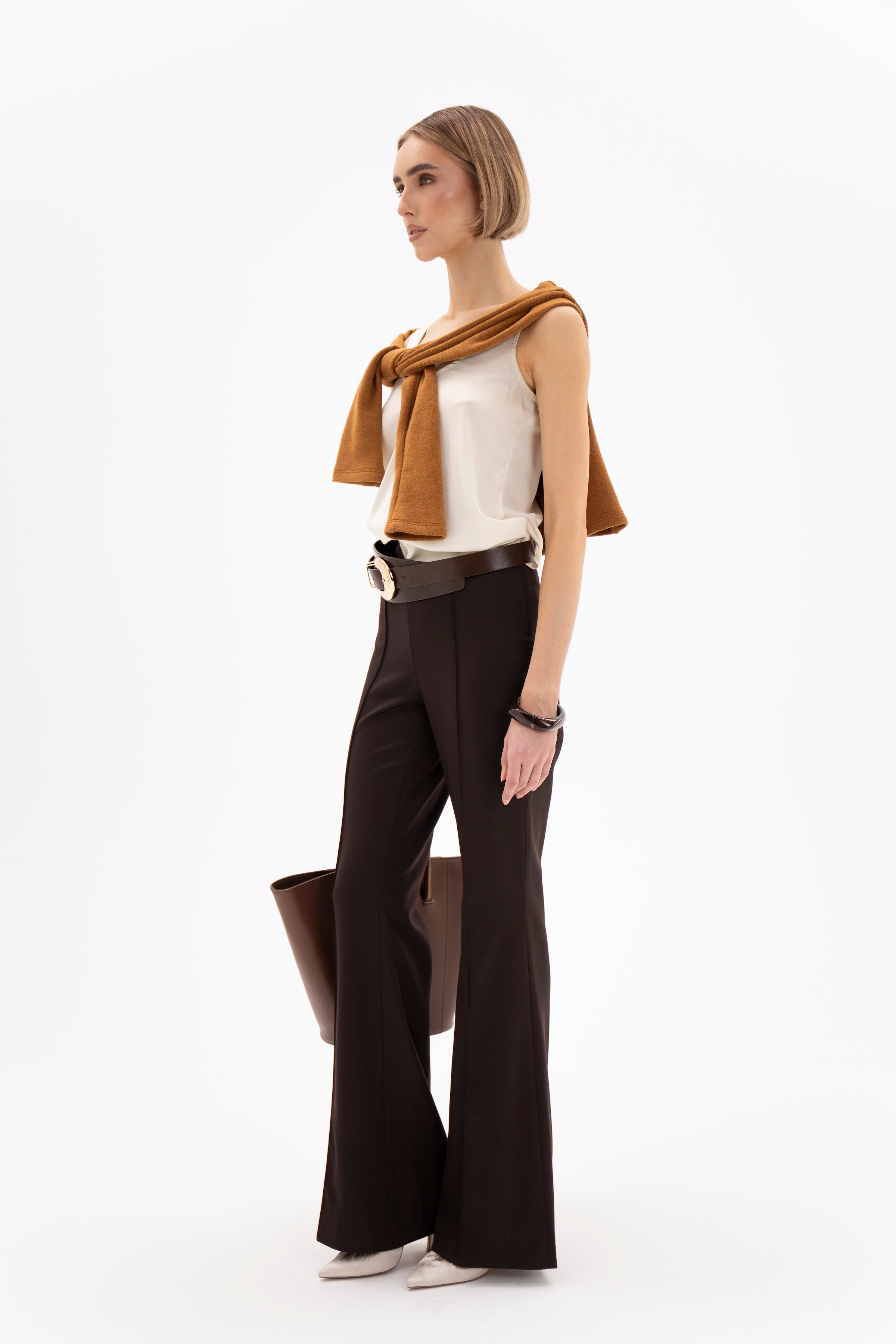Marcella Trousers Chocolate