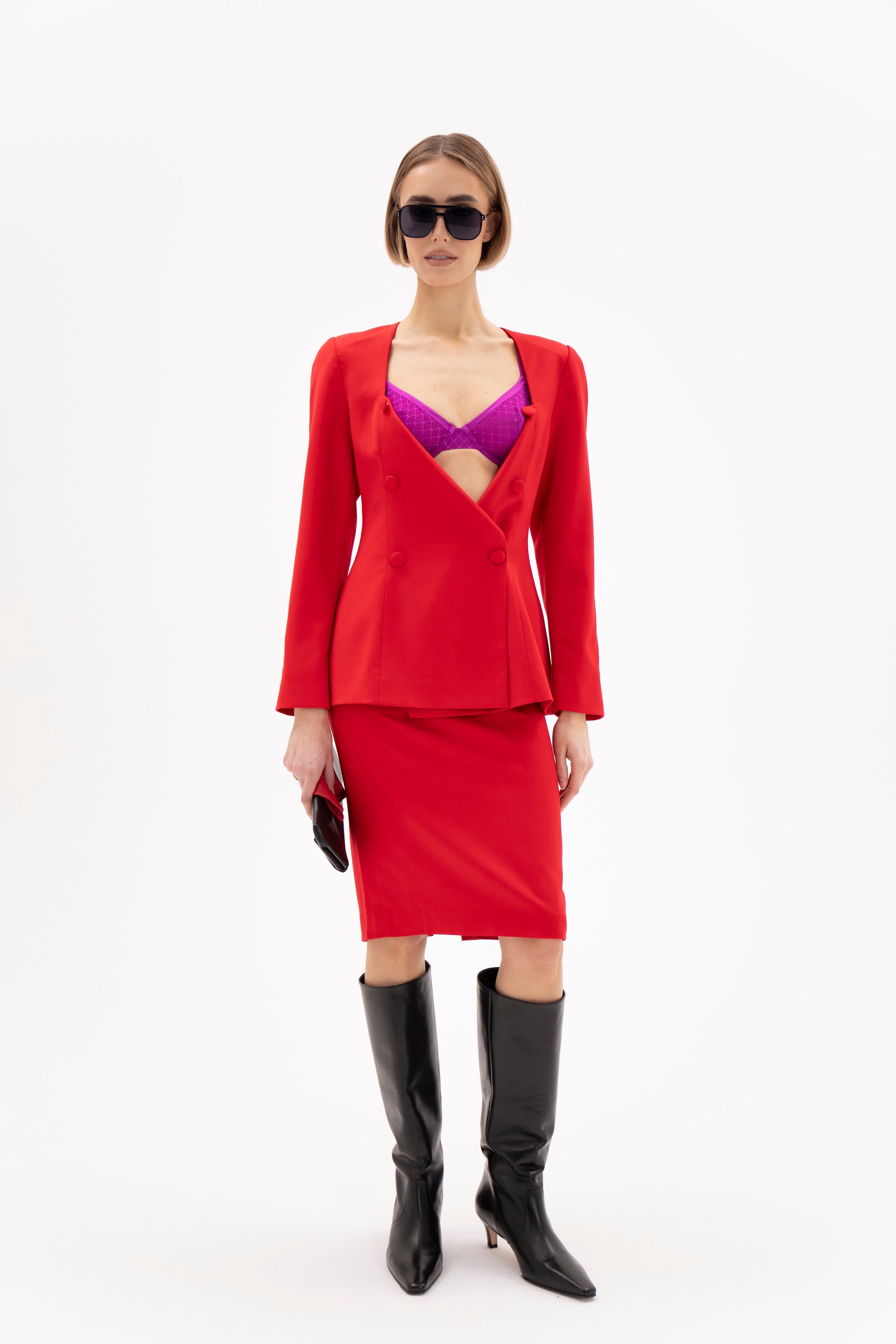 Aurora Skirt Red