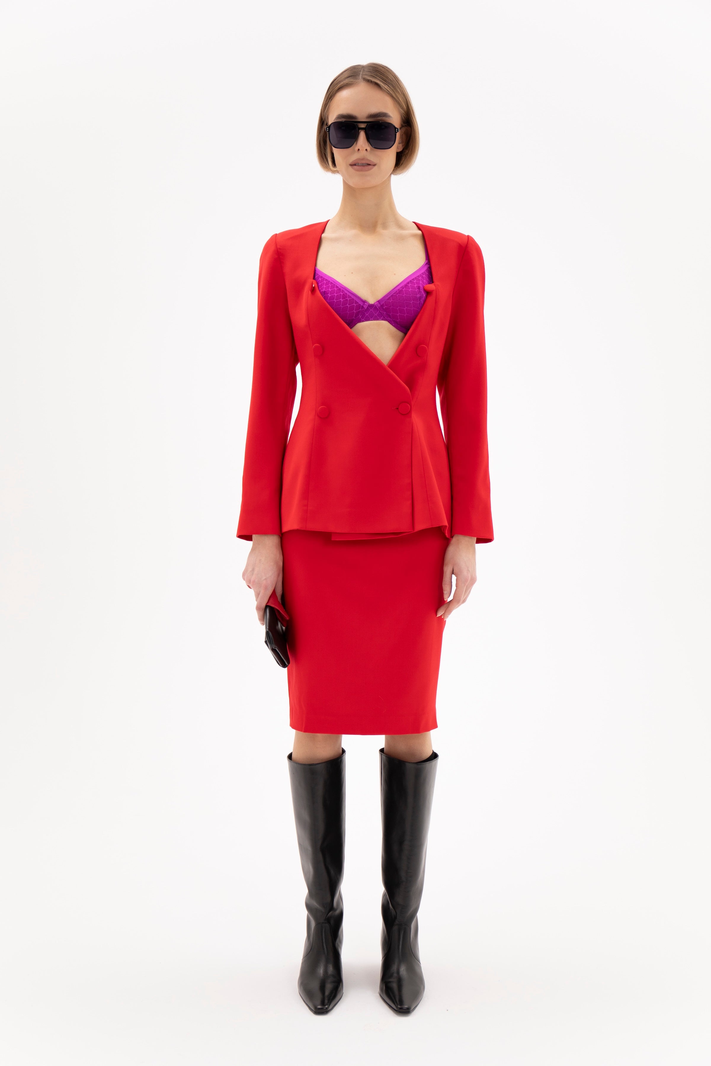 Aurora Skirt Red