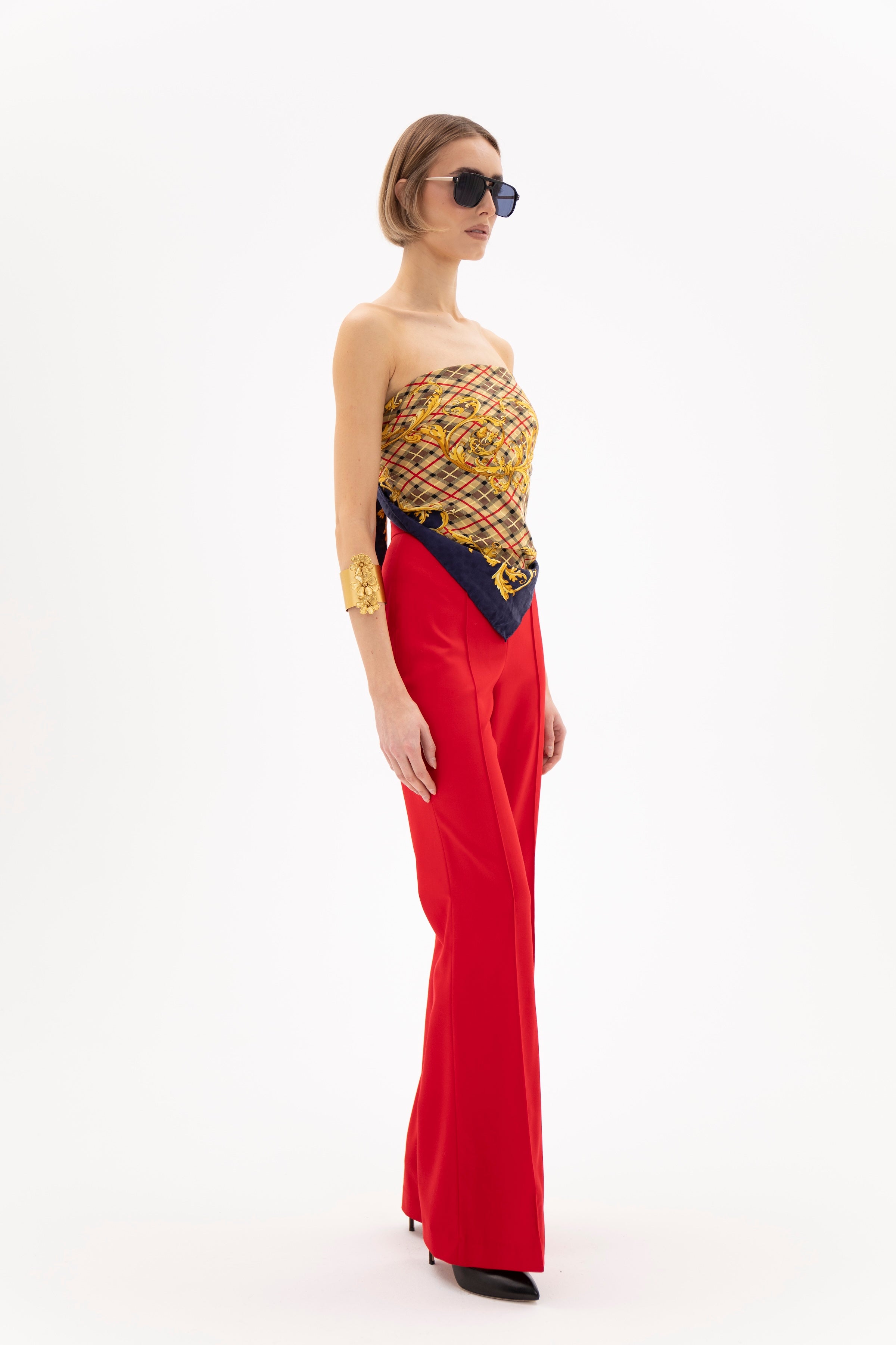 Marcella Trousers Red