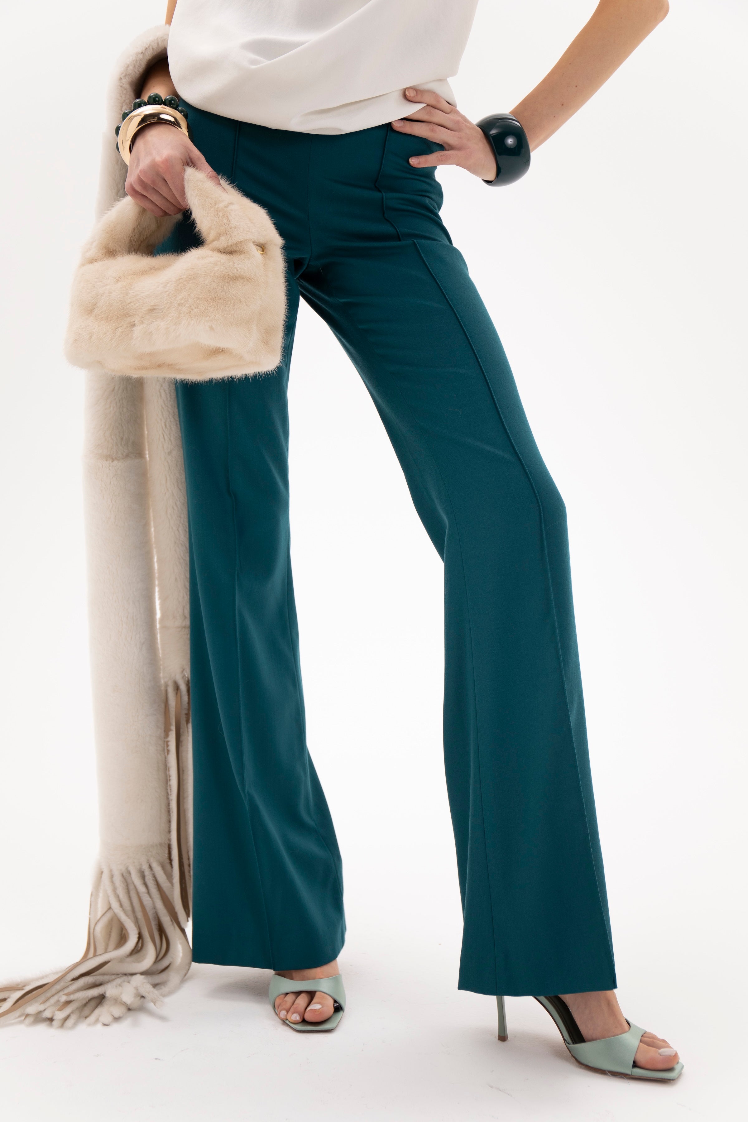 Marcella Trousers Green