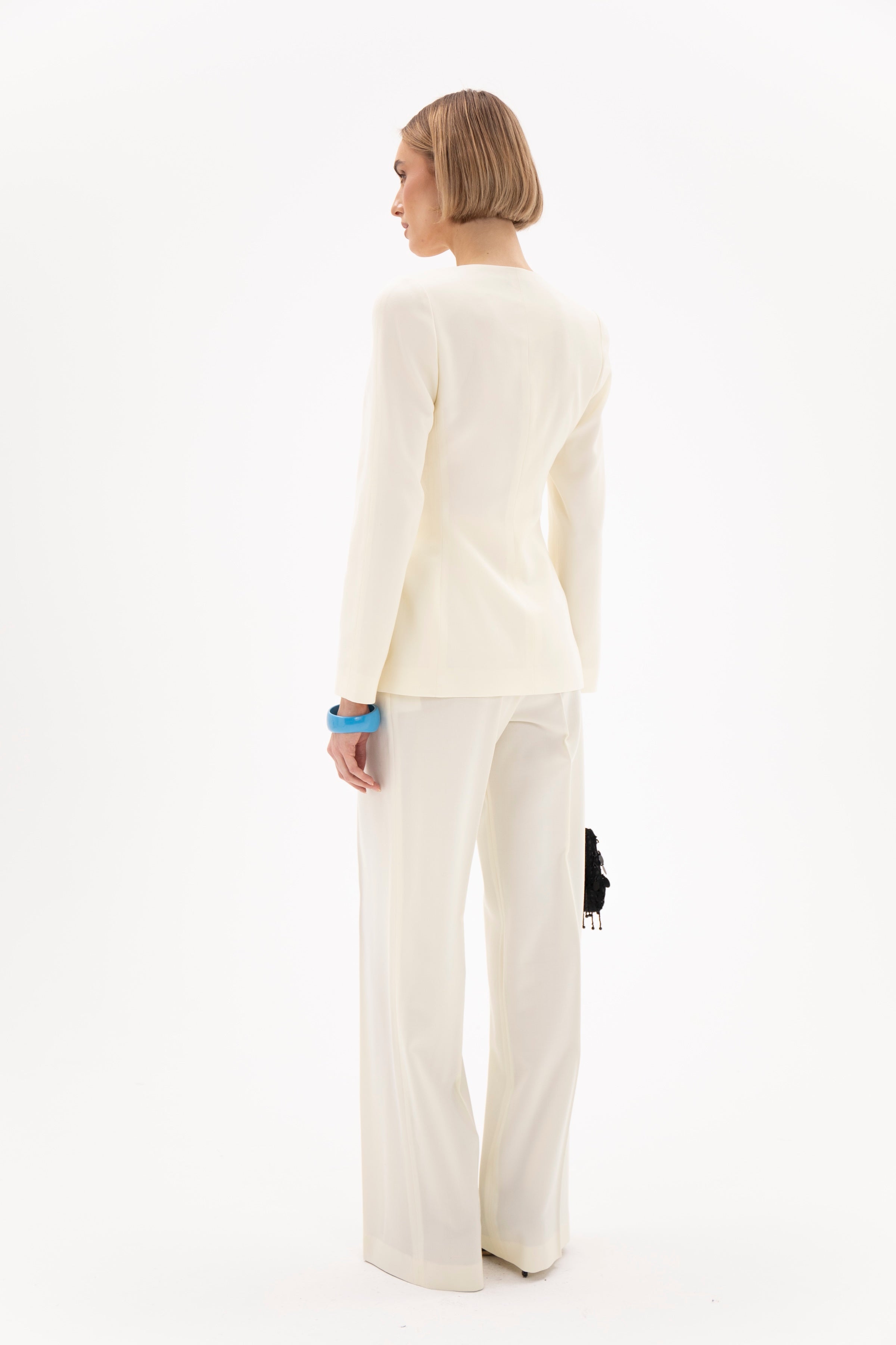 Livia Trousers White