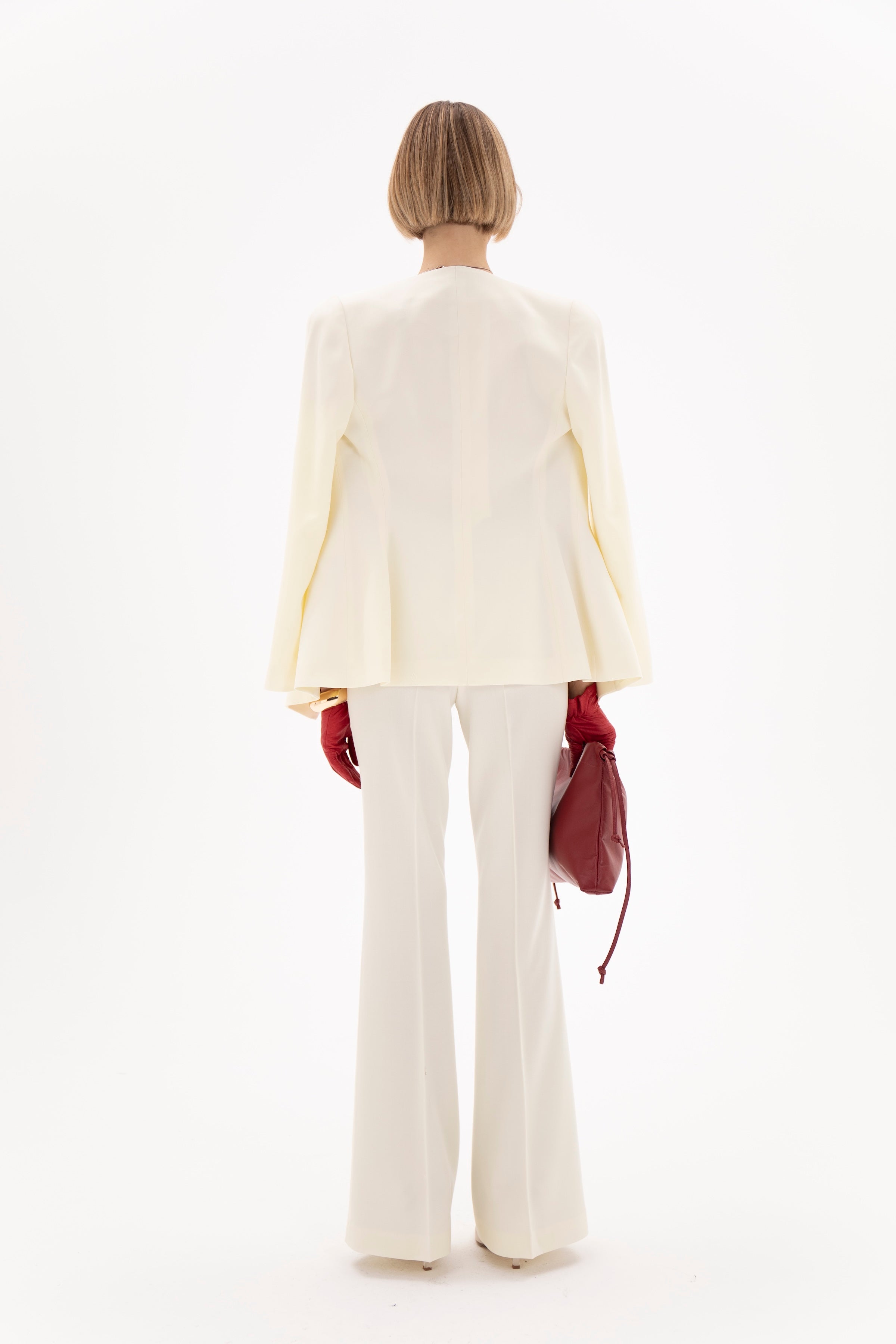 Marcella Trousers White