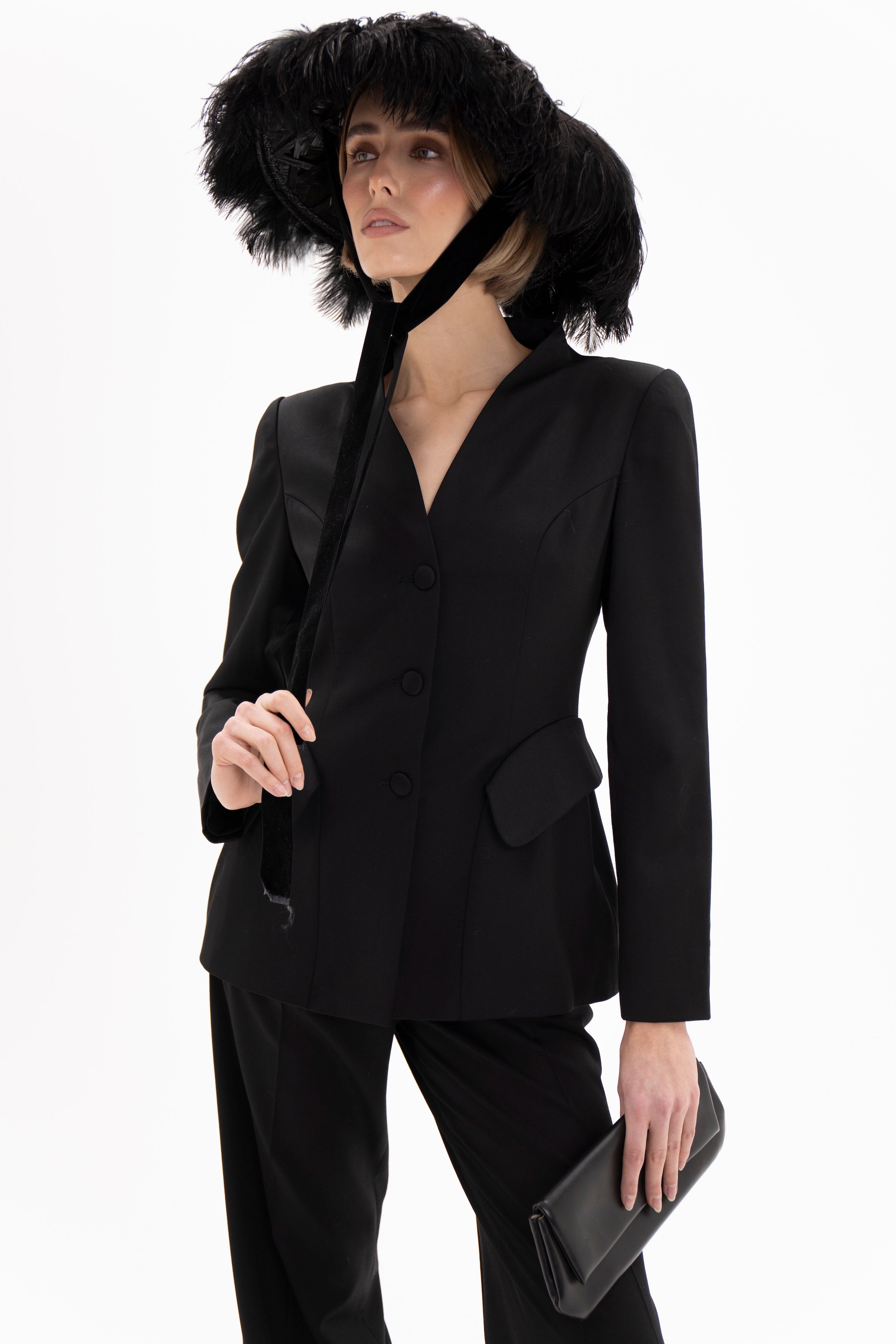 Noir Classic Blazer Black