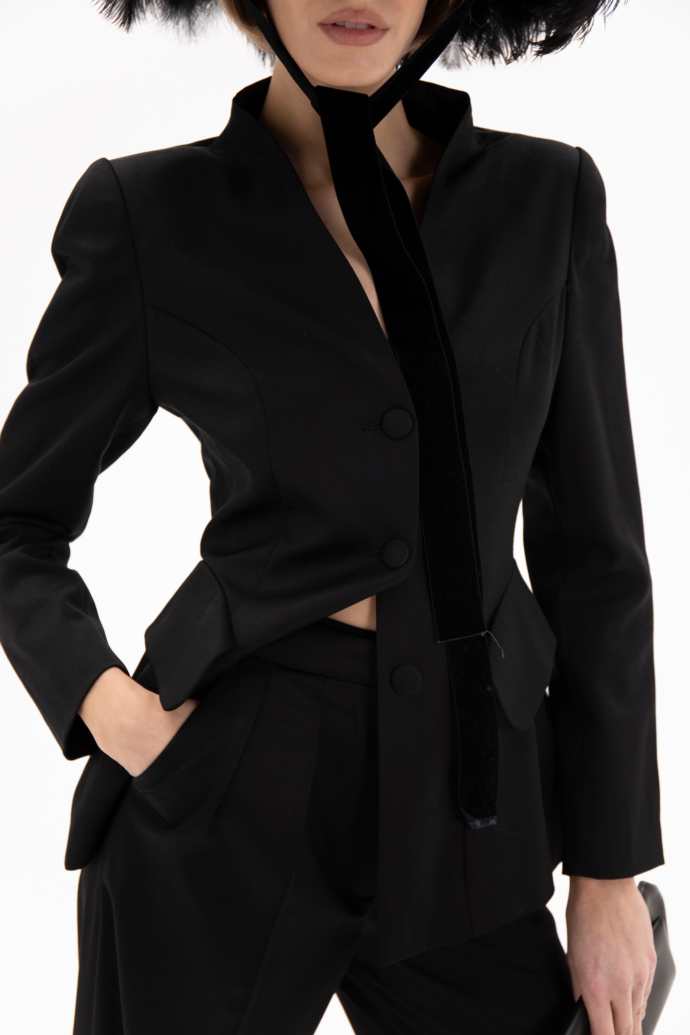 Noir Classic Blazer Black
