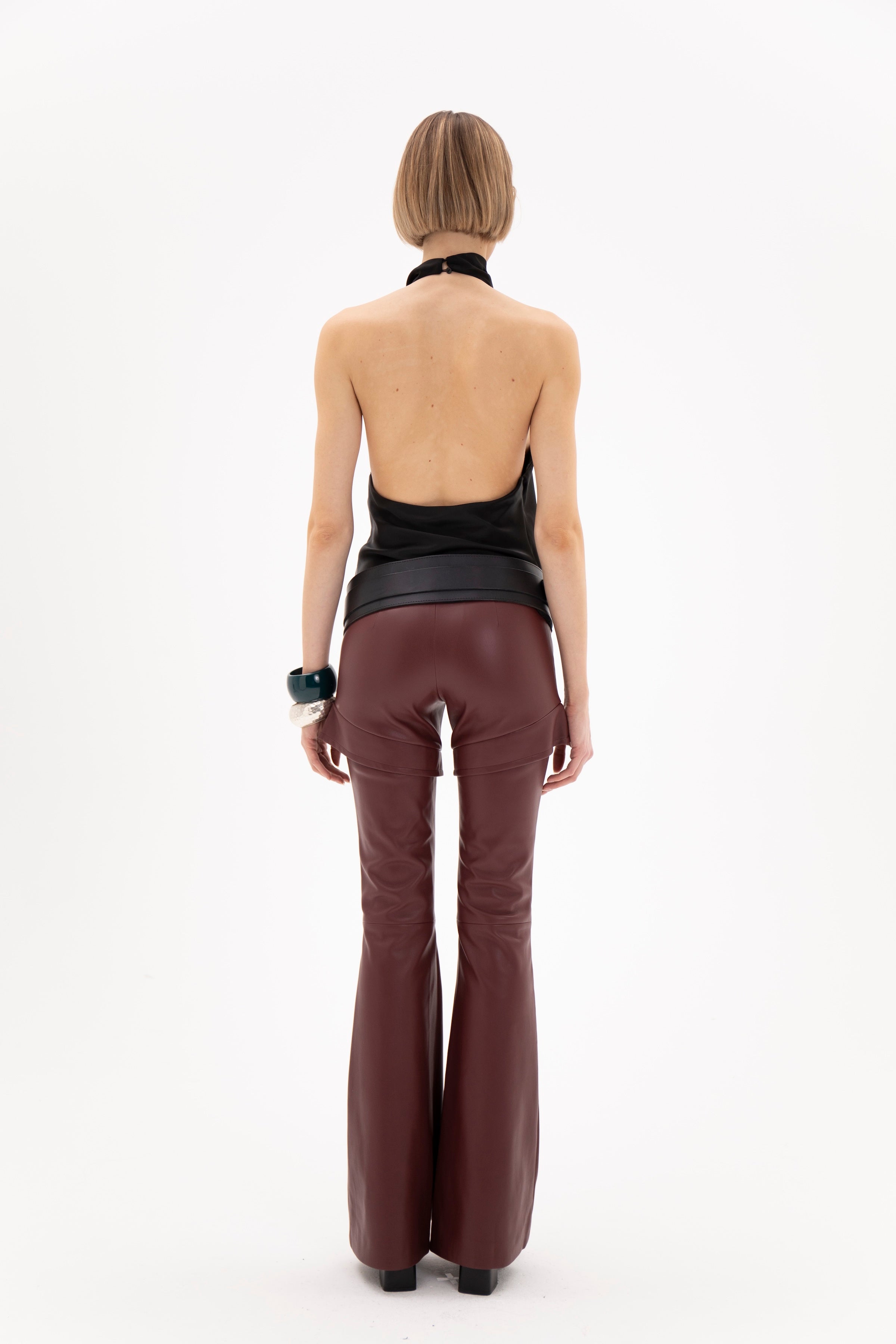 Namelaz Trousers Burgundy