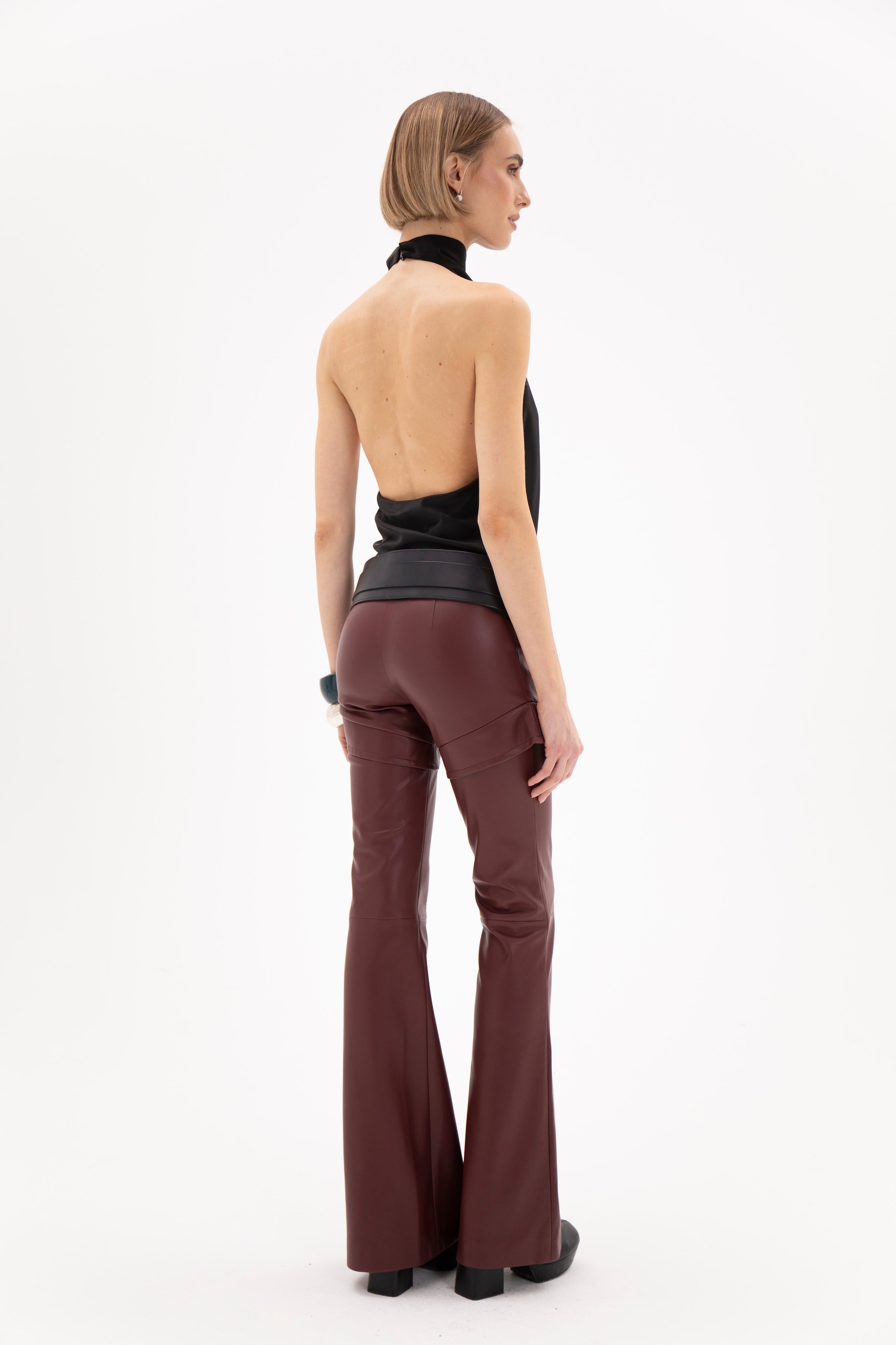 Namelaz Trousers Burgundy