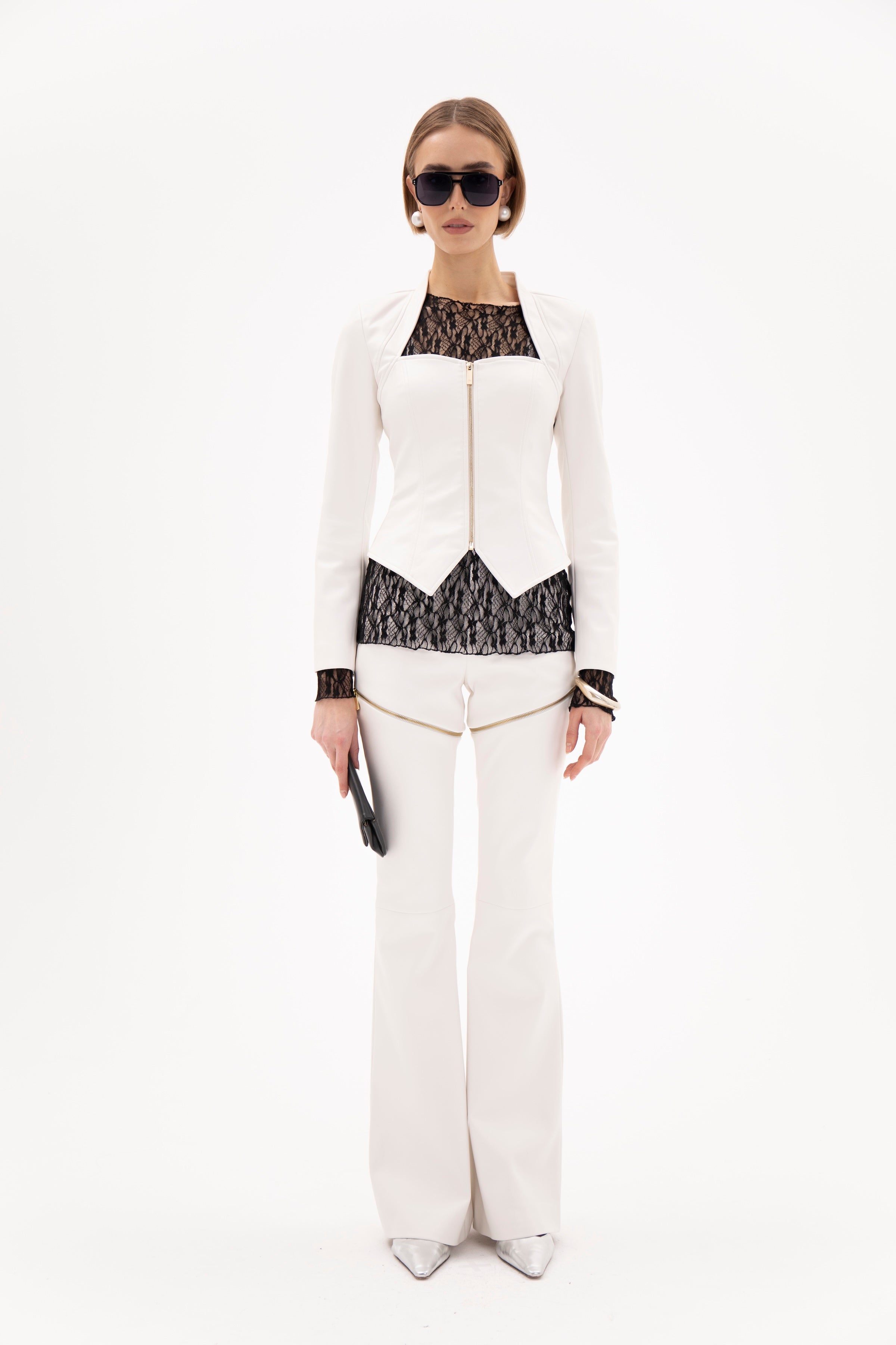 Auro Trousers White