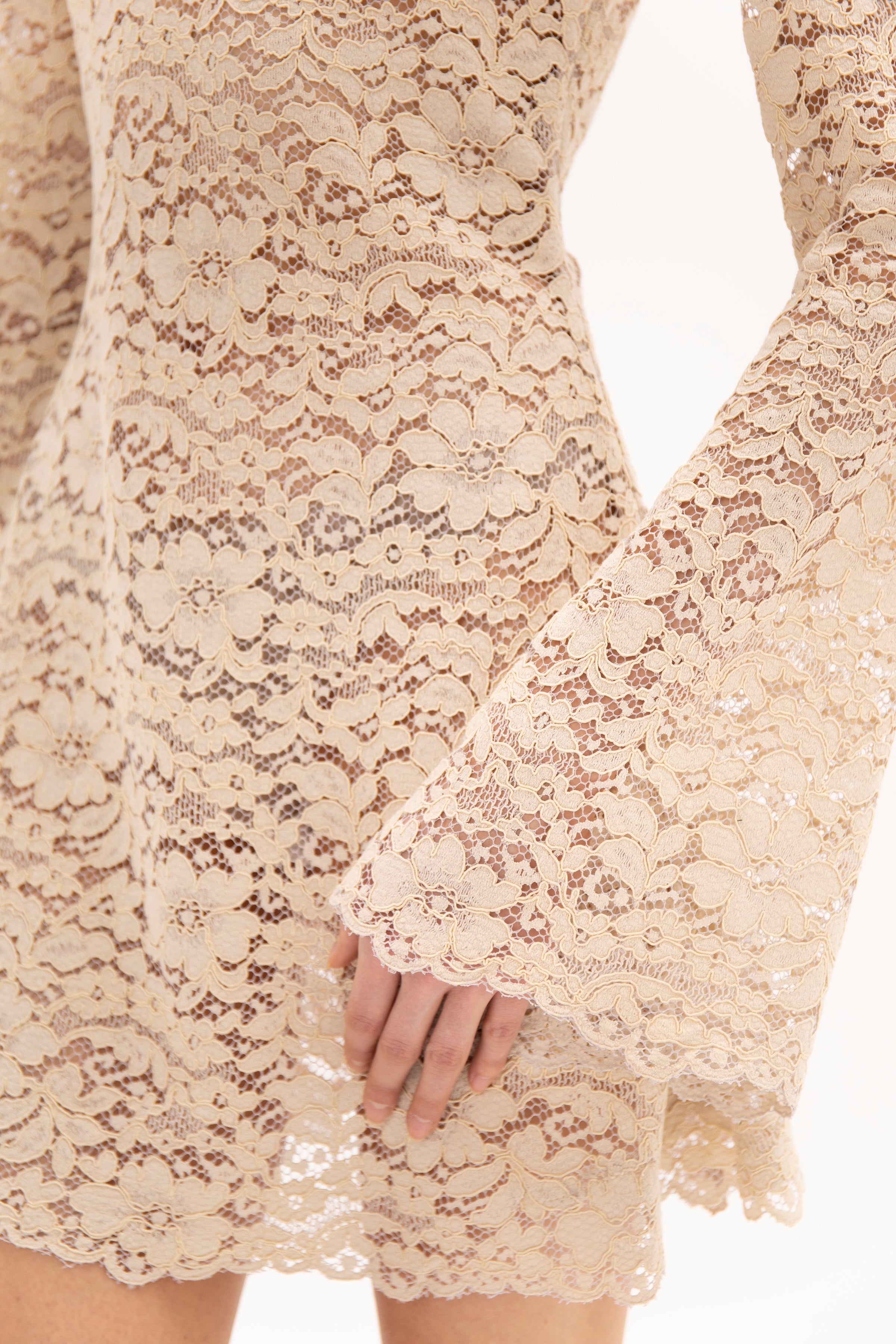 Lumière Dress Beige