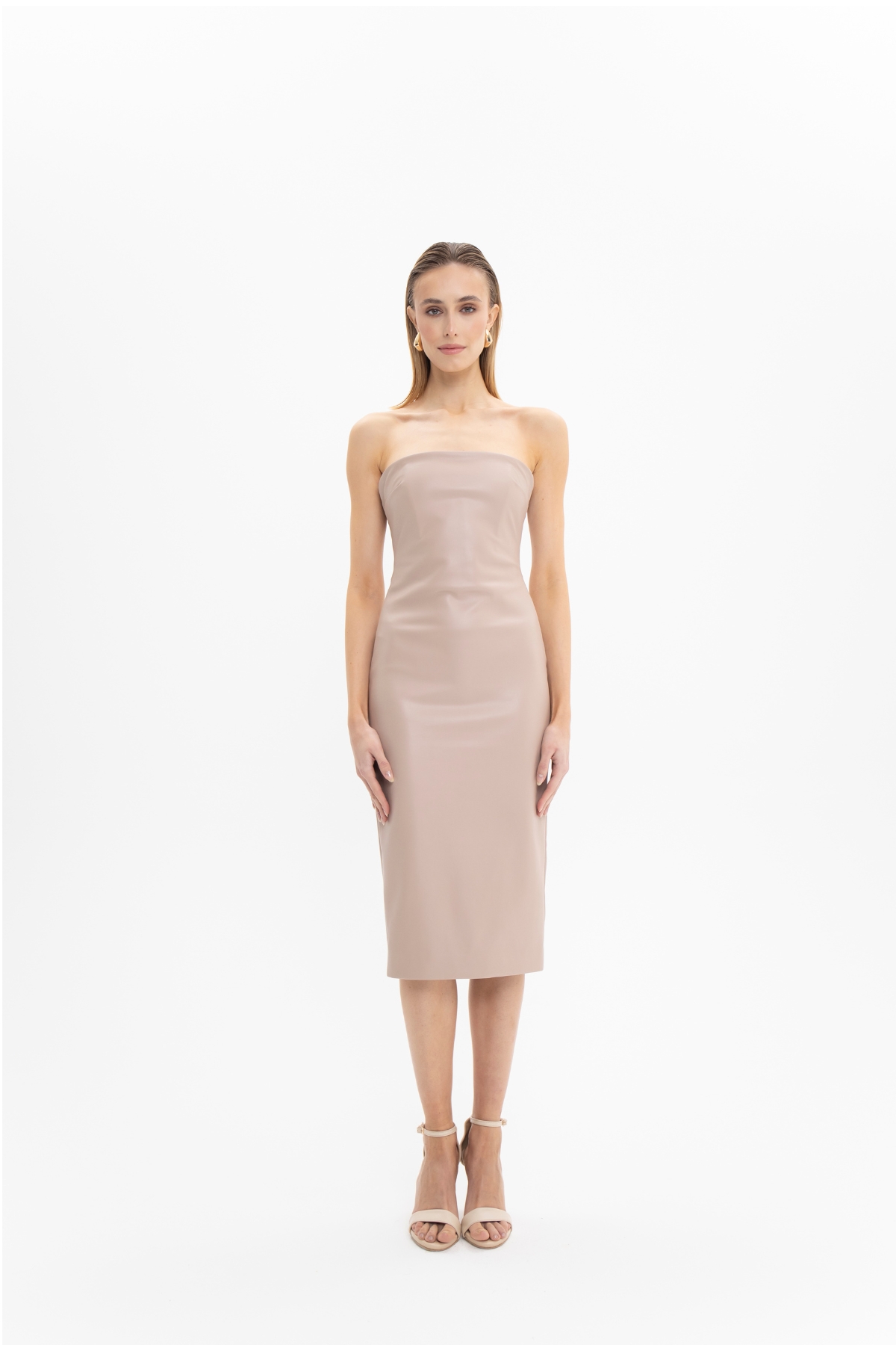 Kylie Dress Beige