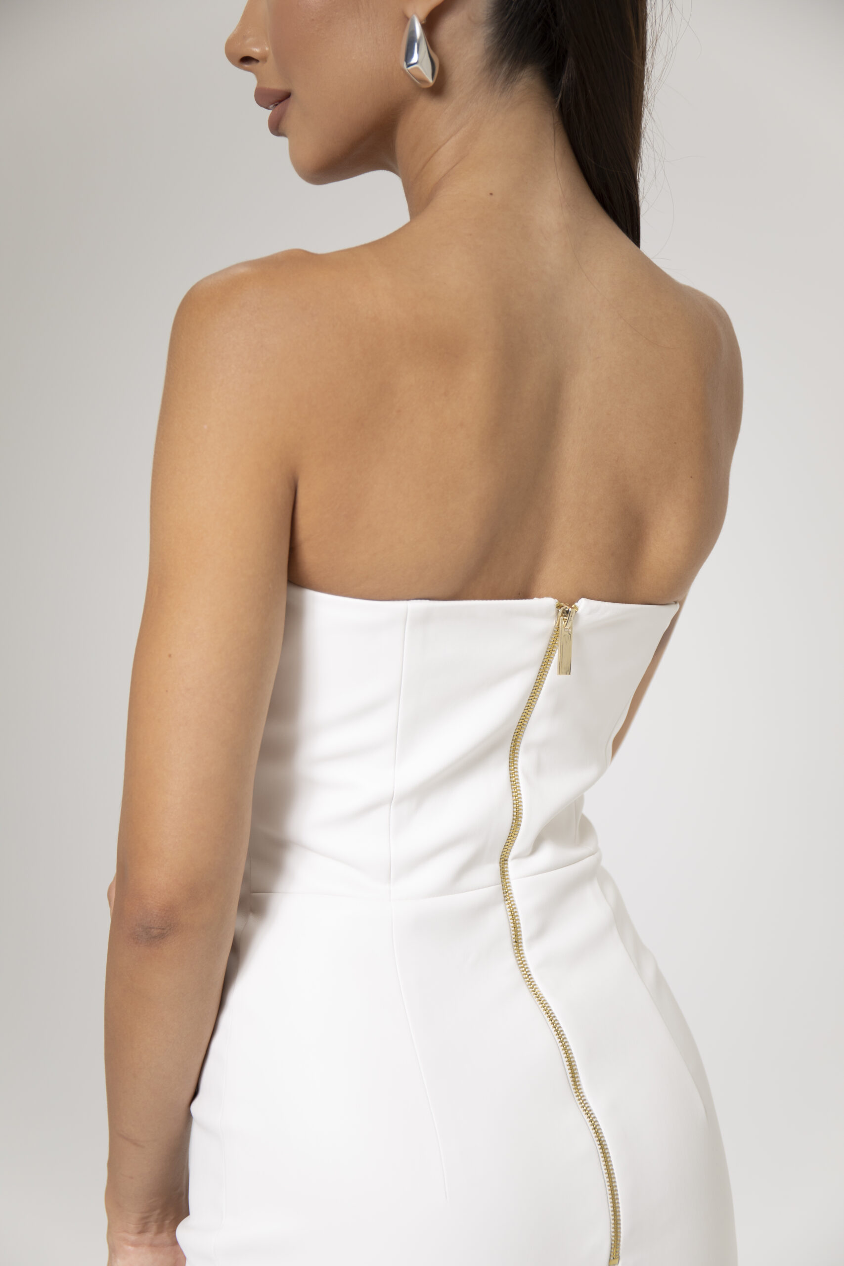 Nina White Dress - Image 2