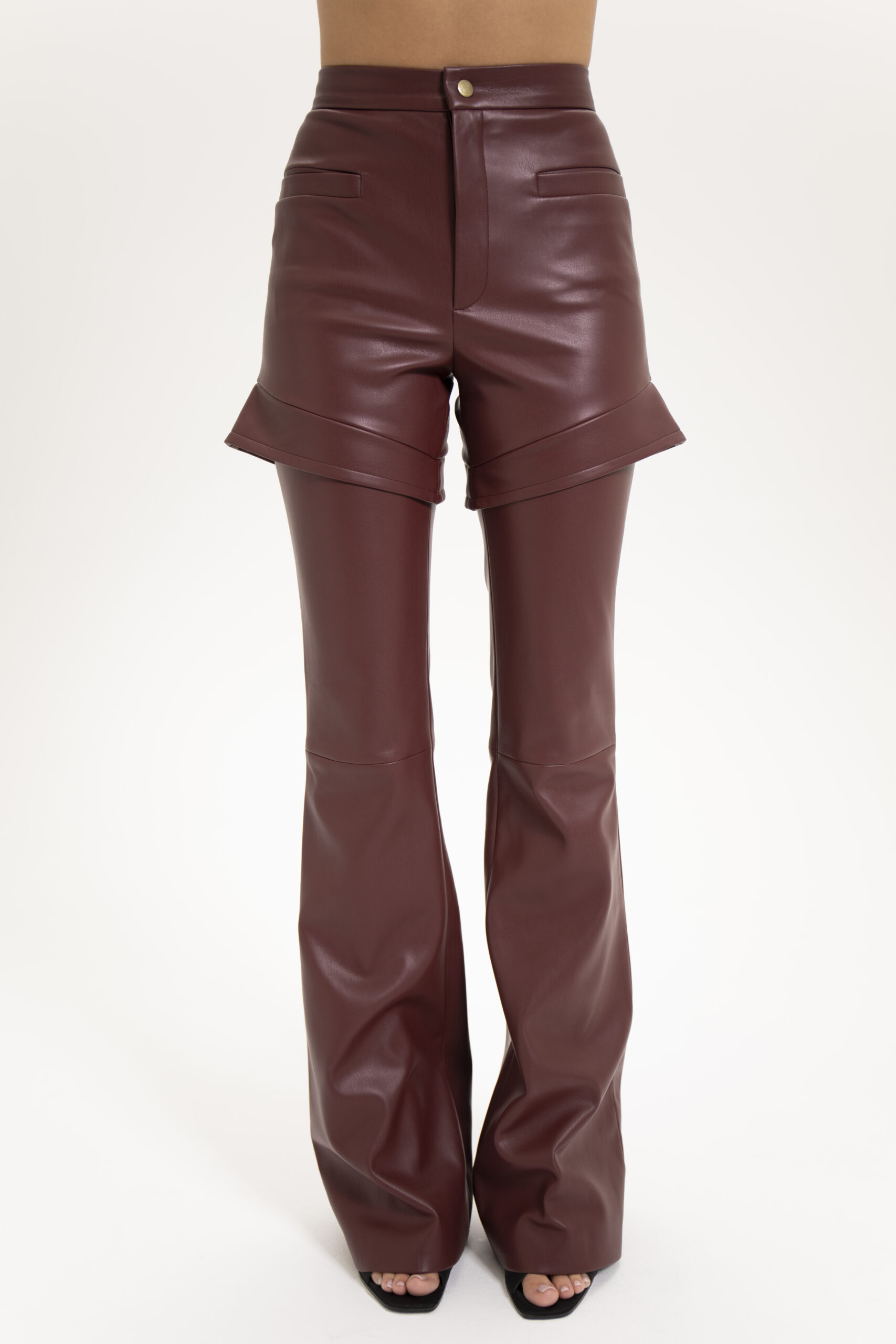 Namelaz Trousers Burgundy - Image 2