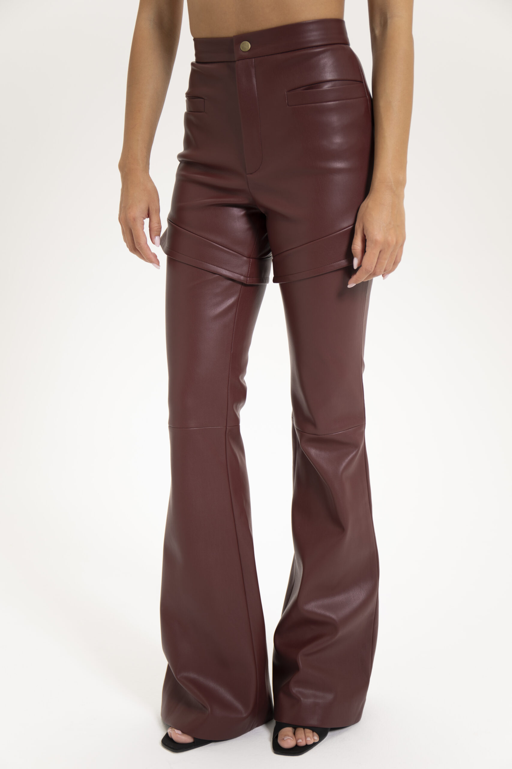 Namelaz Trousers Burgundy - Image 4