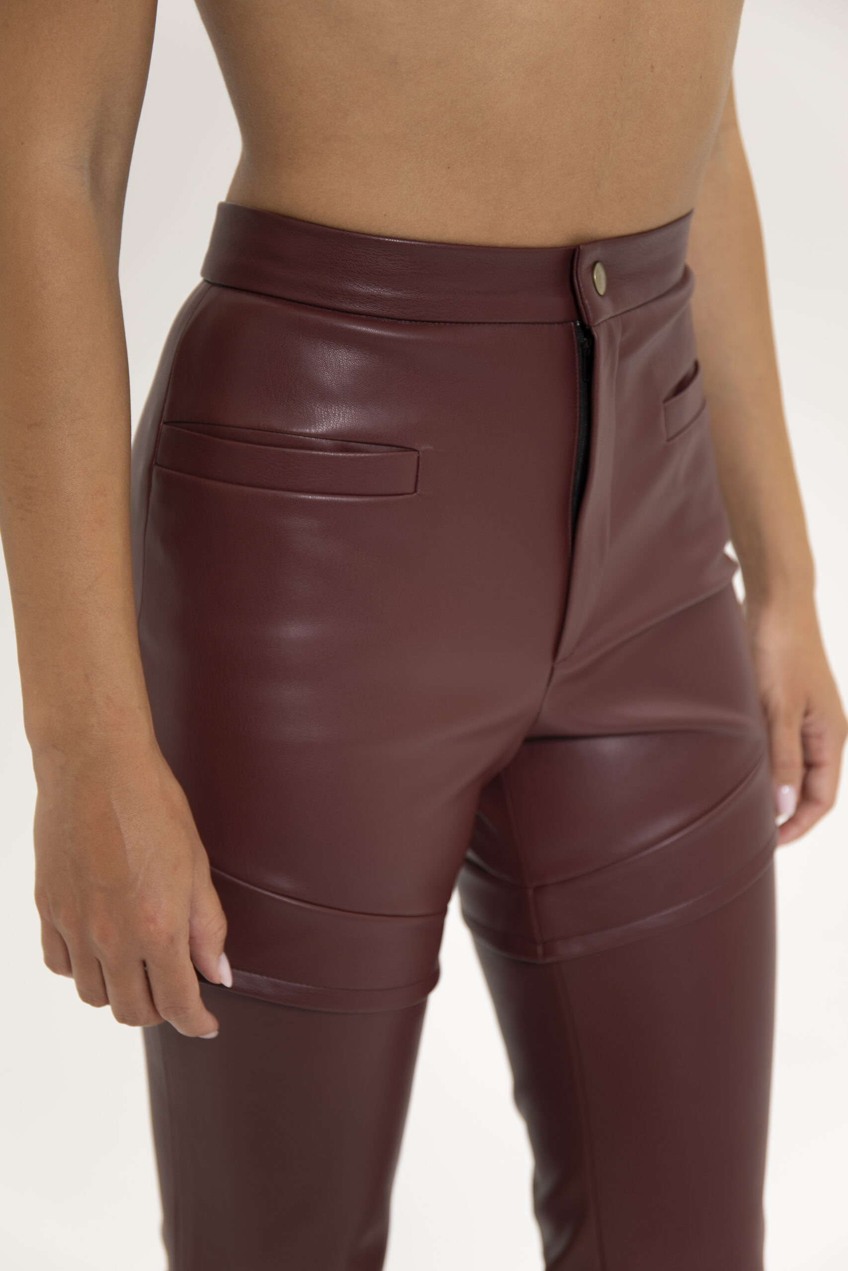 Namelaz Trousers Burgundy - Image 10