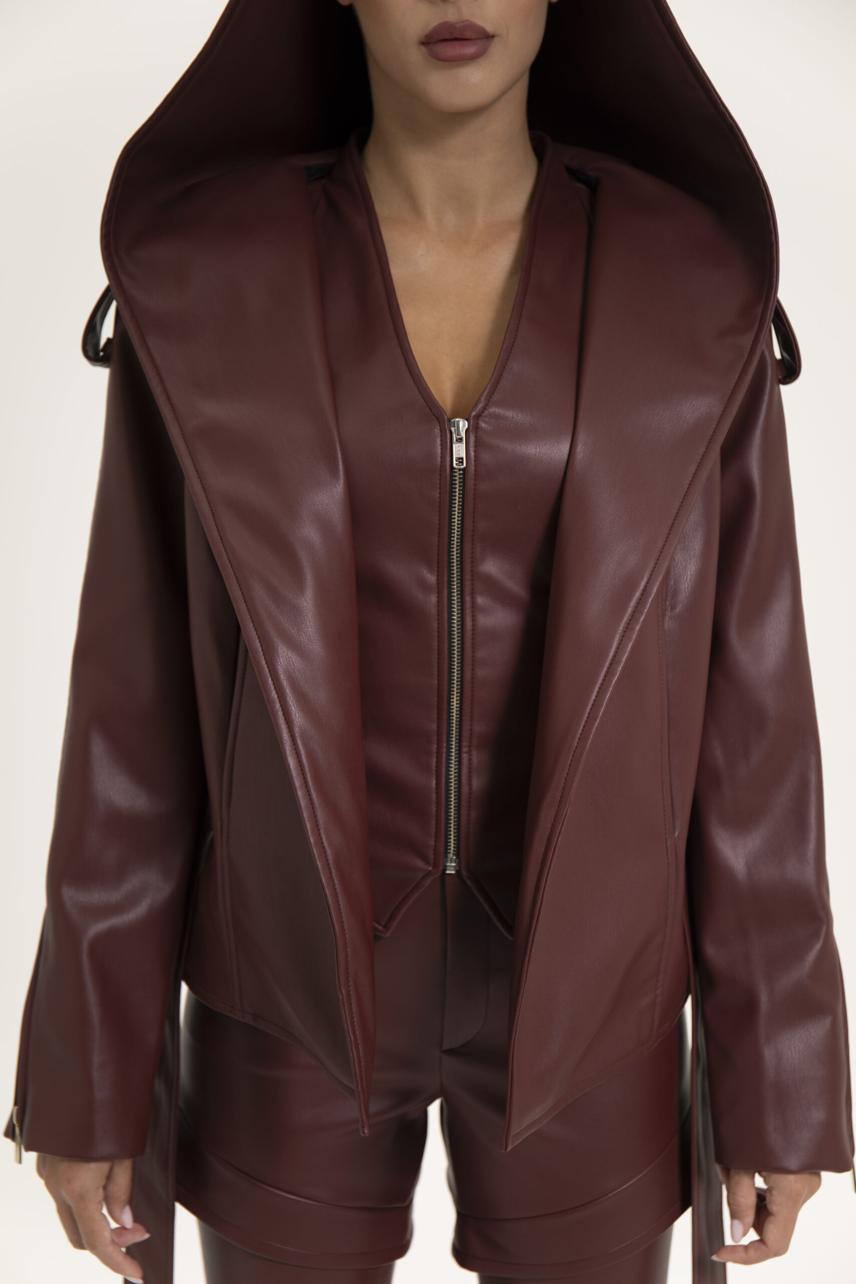 Namelaz Jacket Burgundy - Image 2