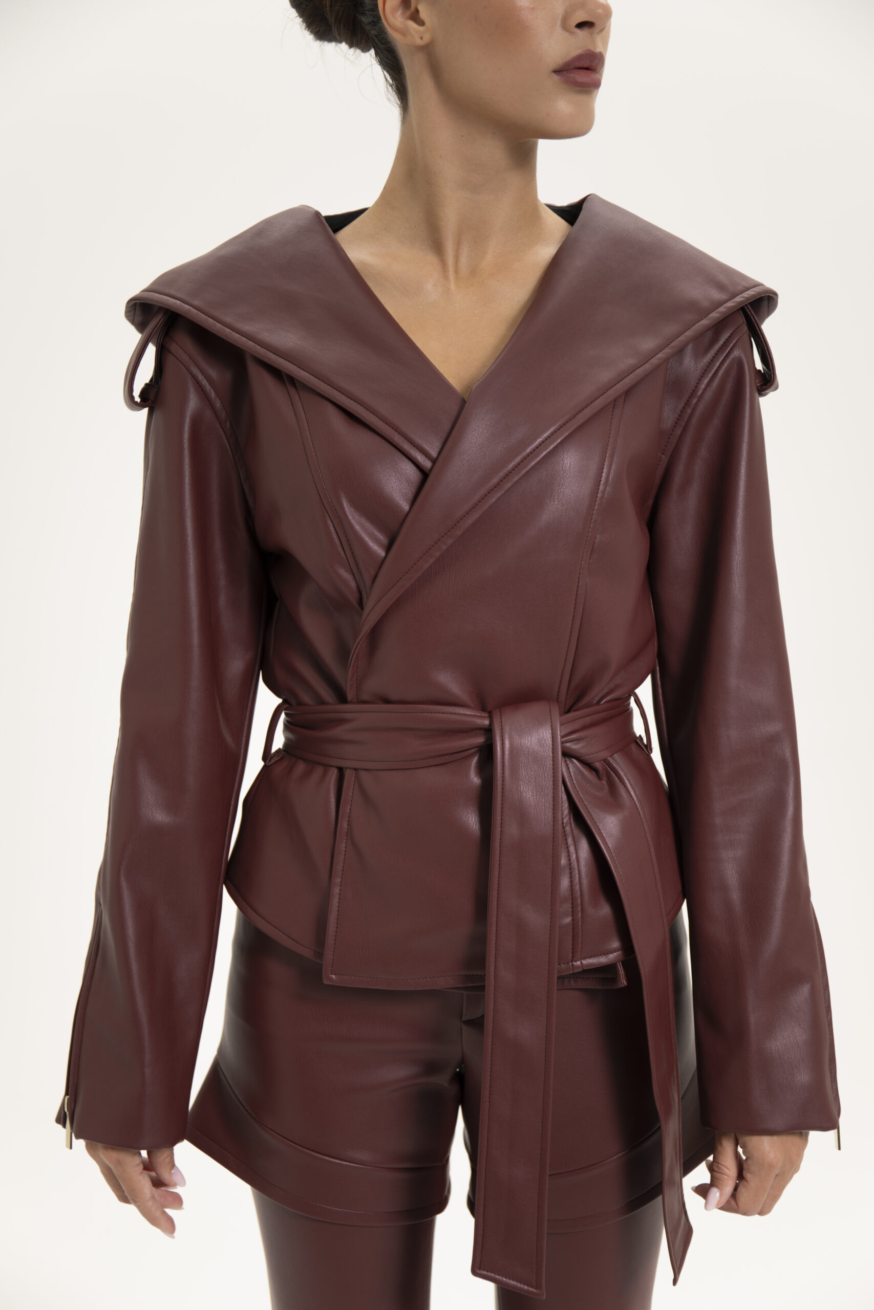 Namelaz Jacket Burgundy - Image 5