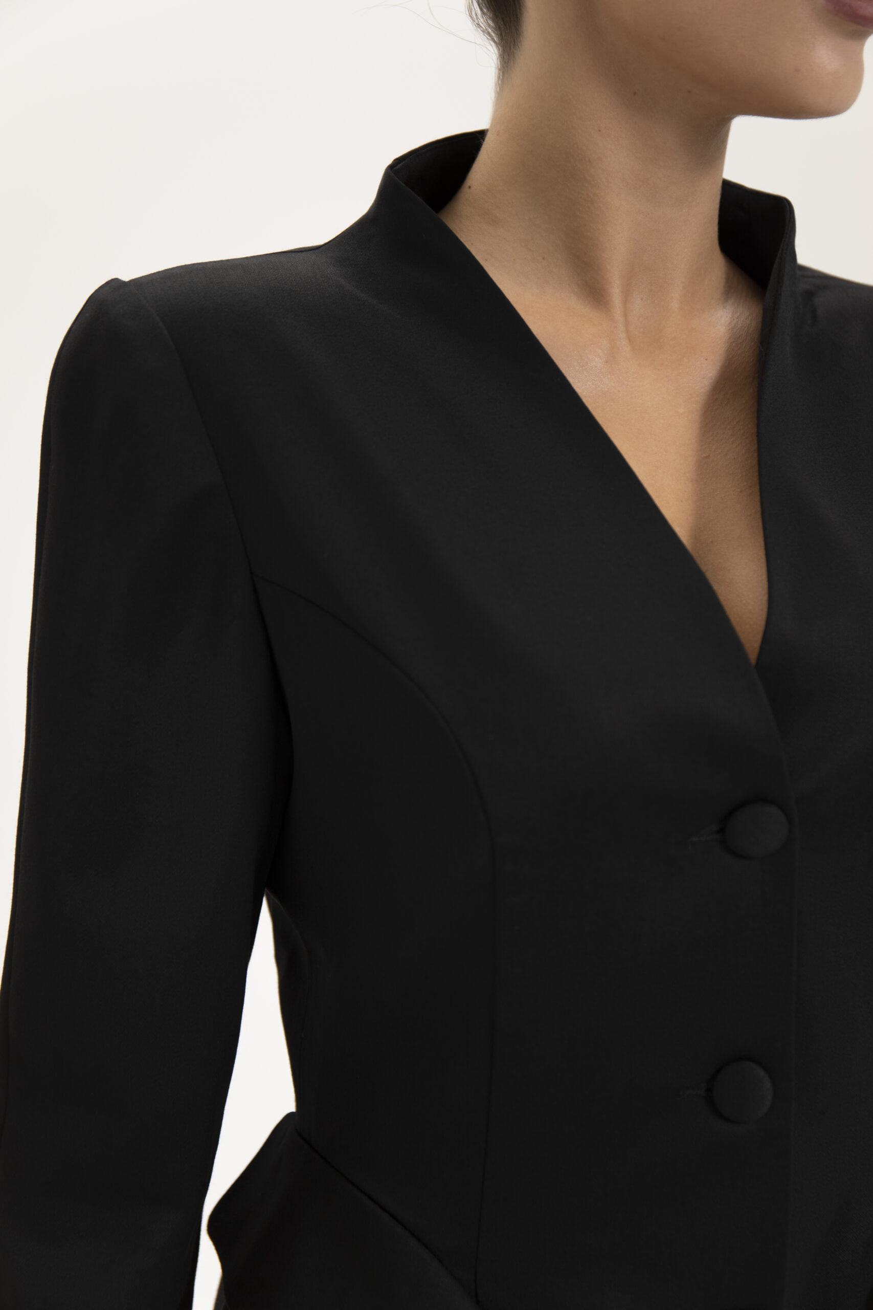 Classic Noir Blazer Black - Image 4