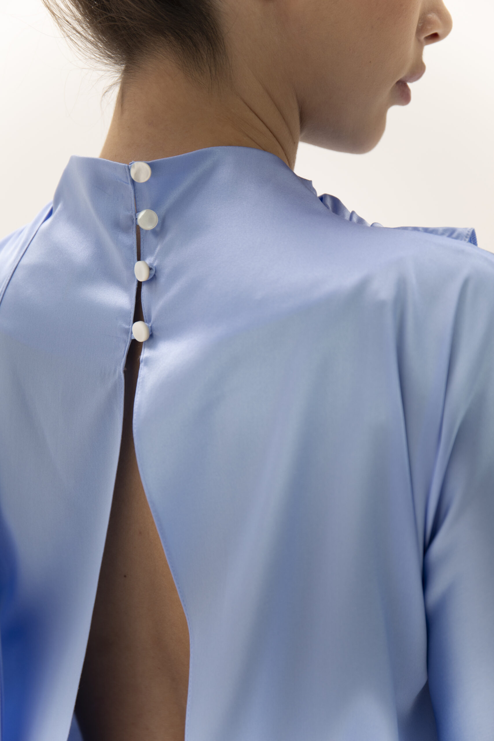 Olea Dress Blue - Image 6